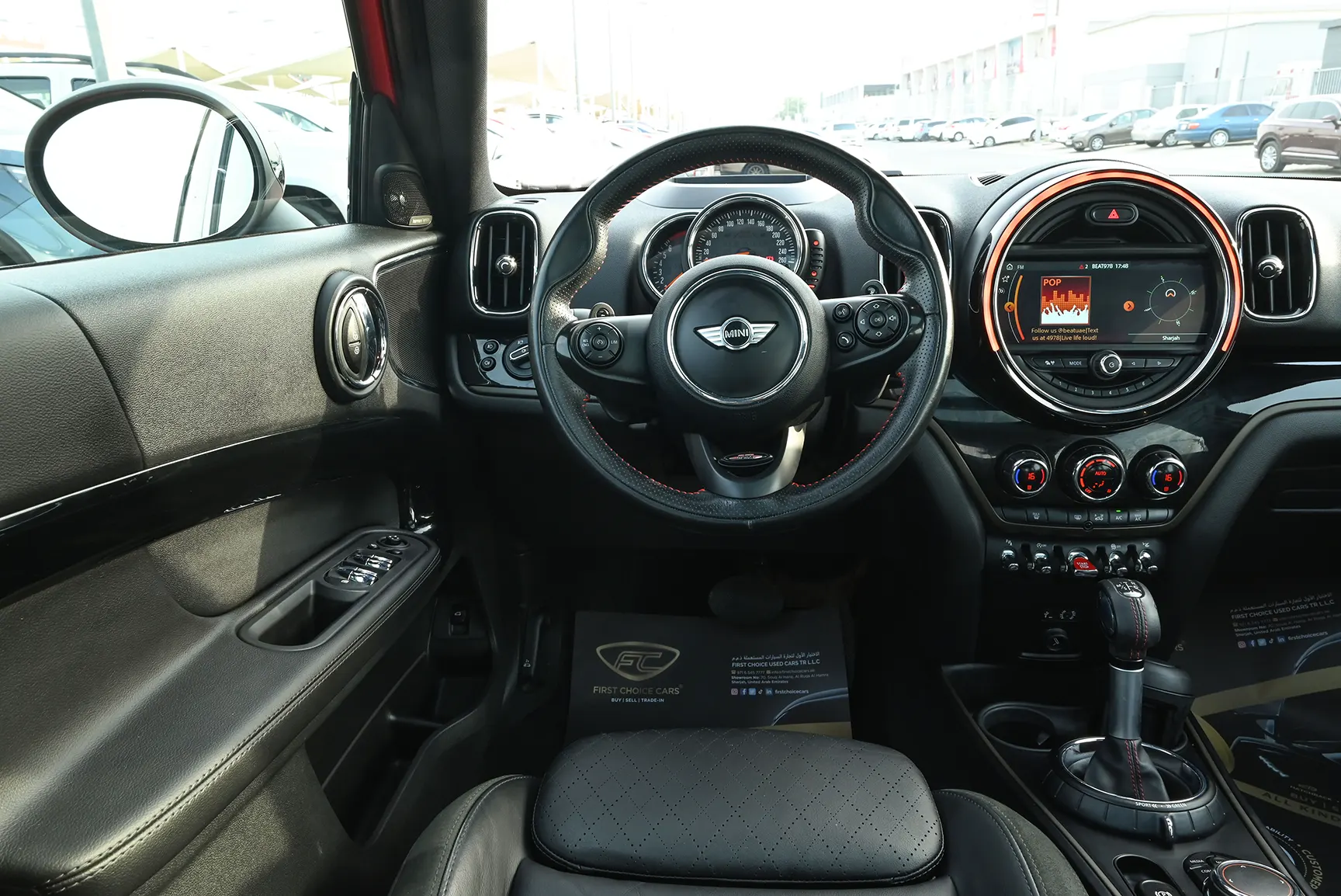 Used 2017 MINI Countryman Cooper S Red – Steering Wheel & Instrument Cluster at First Choice Cars Sharjah