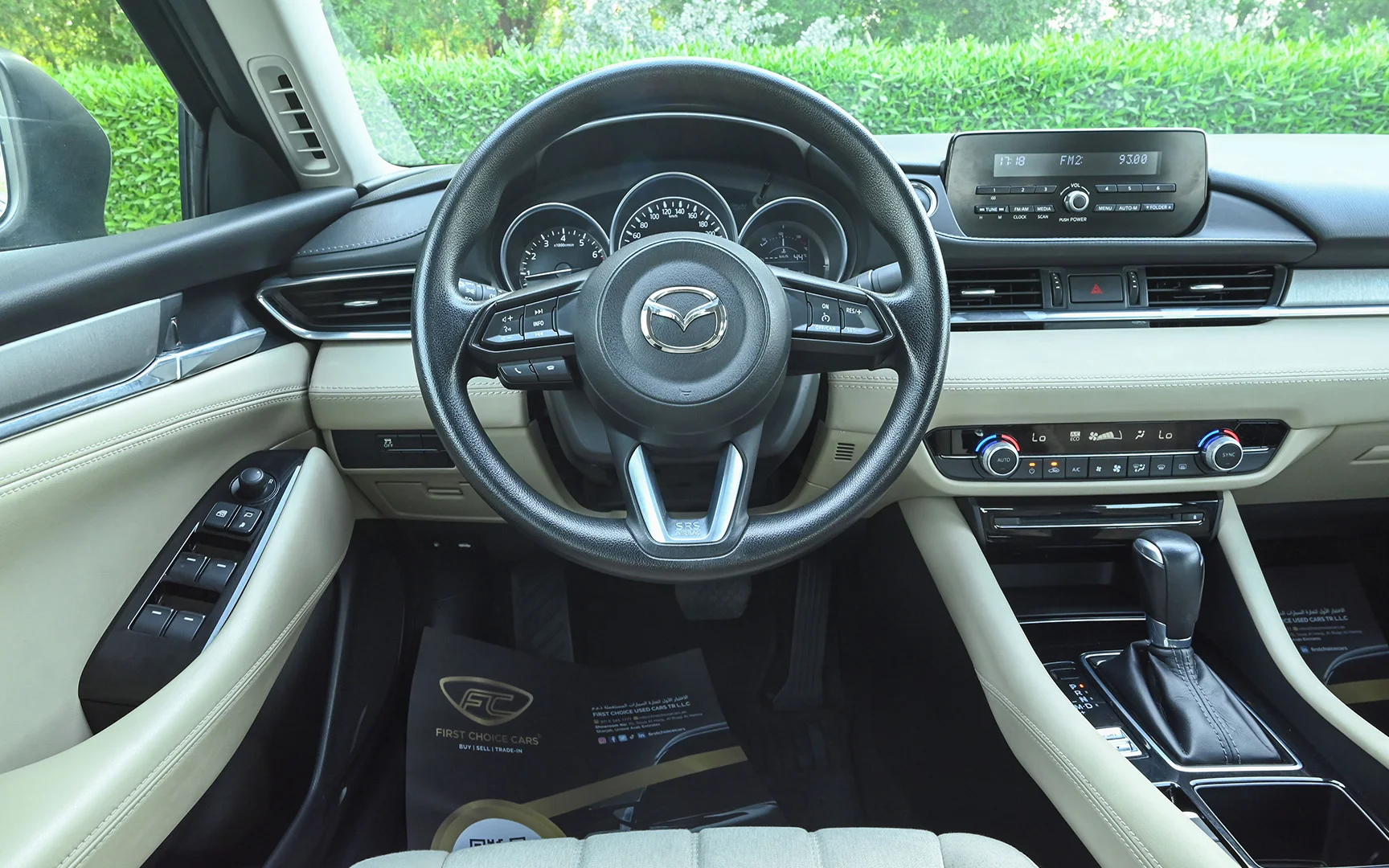 Used 2021 Mazda 6 S Grade Silver – Steering Wheel & Instrument Cluster at First Choice Cars Sharjah