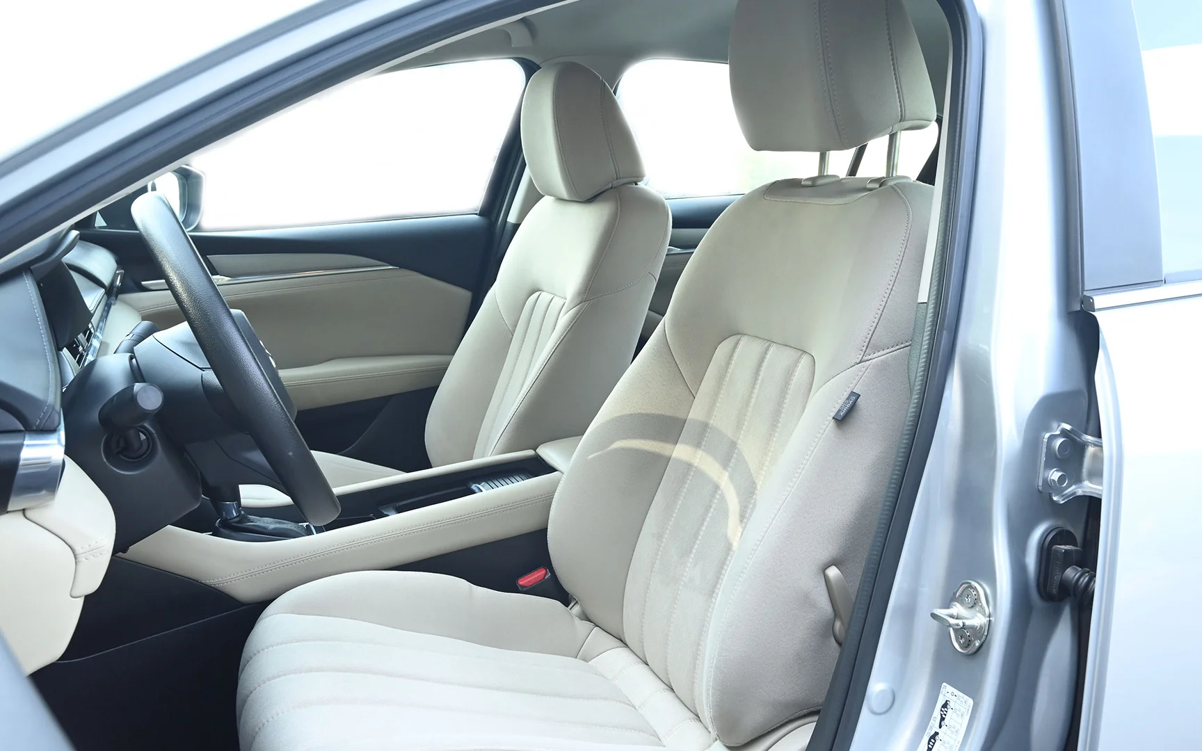 Used 2021 Mazda 6 S Grade Silver – Front Driver Side Cabin View at First Choice Cars Sharjah