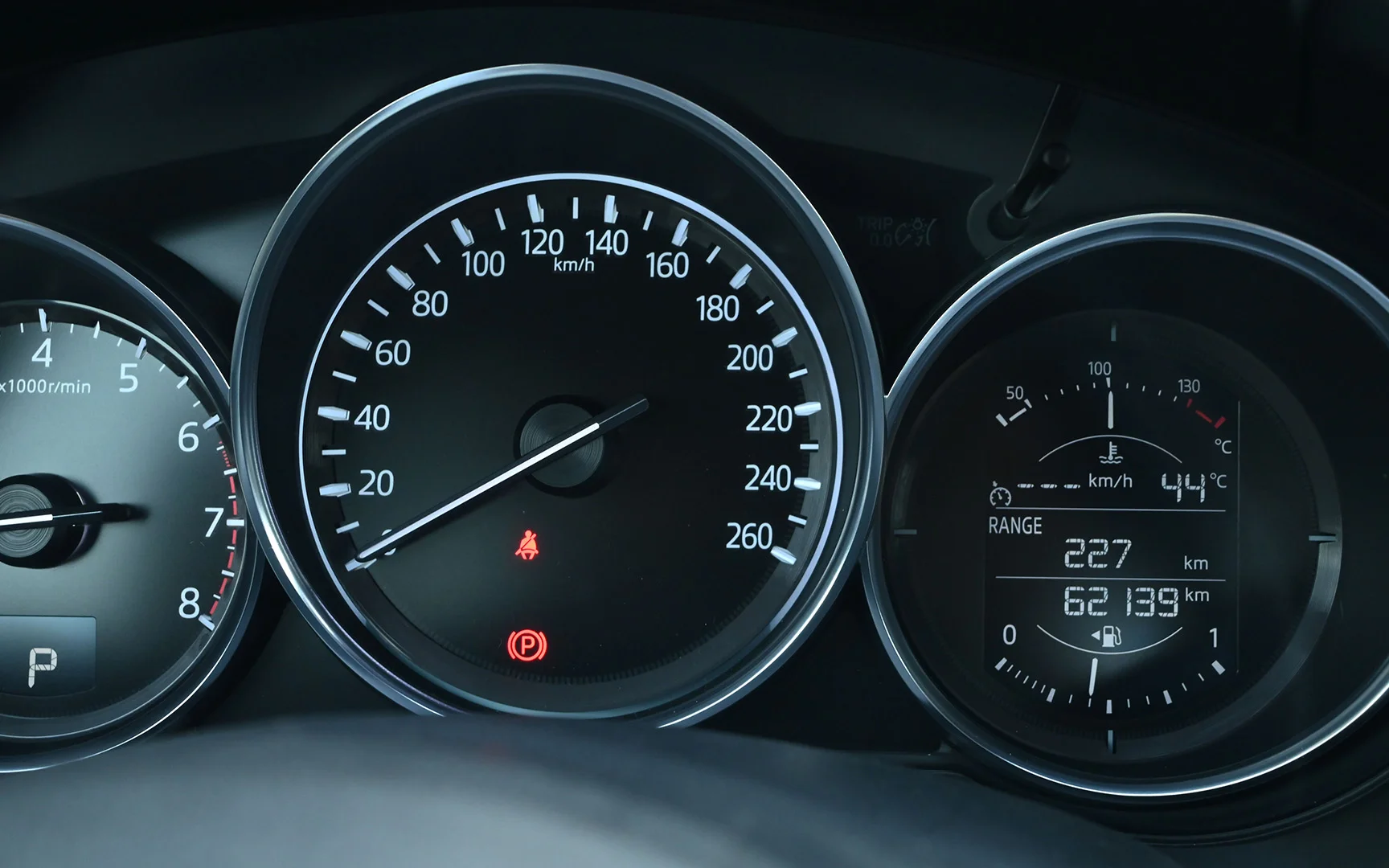 Used 2021 Mazda 6 S Grade Silver – Odometer / Mileage Reading View at First Choice Cars Sharjah