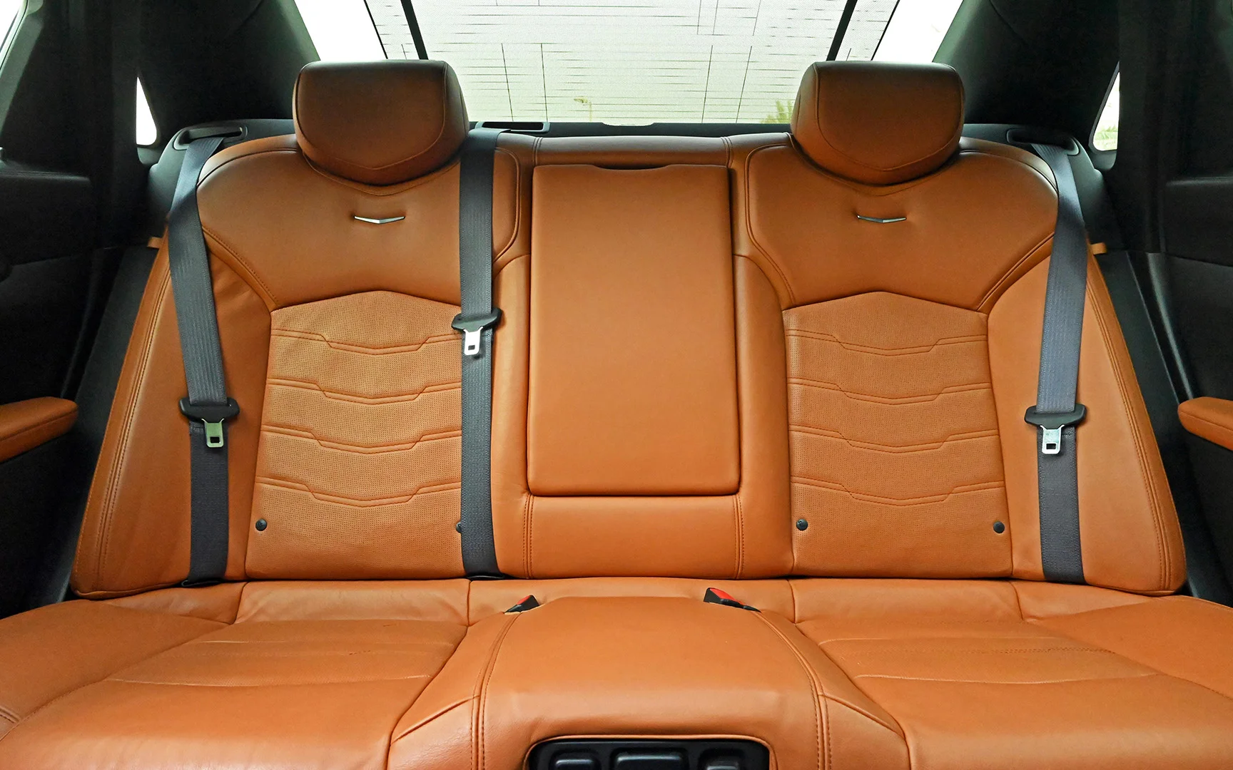 Used 2017 Cadillac CT6 Luxury White – Rear Seat View at First Choice Cars Sharjah