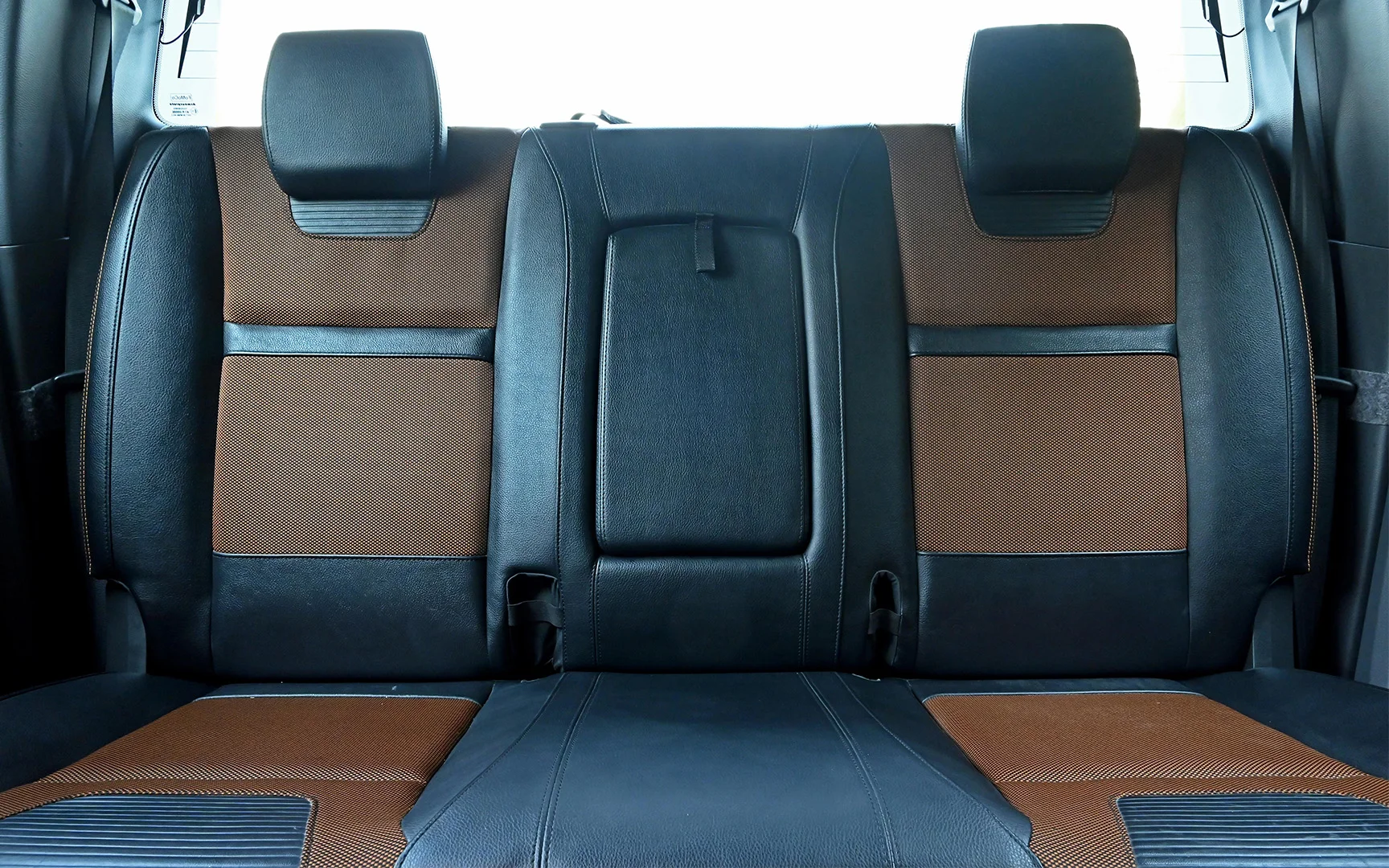 Used 2021 Ford Ranger Wildtrak in Silver – Rear Seat View for Sale at First Choice Cars Dubai Sharjah