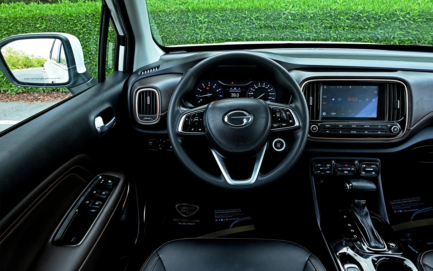 Used 2022 GAC GS3 GE White – Steering Wheel & Instrument Cluster at First Choice Cars Sharjah