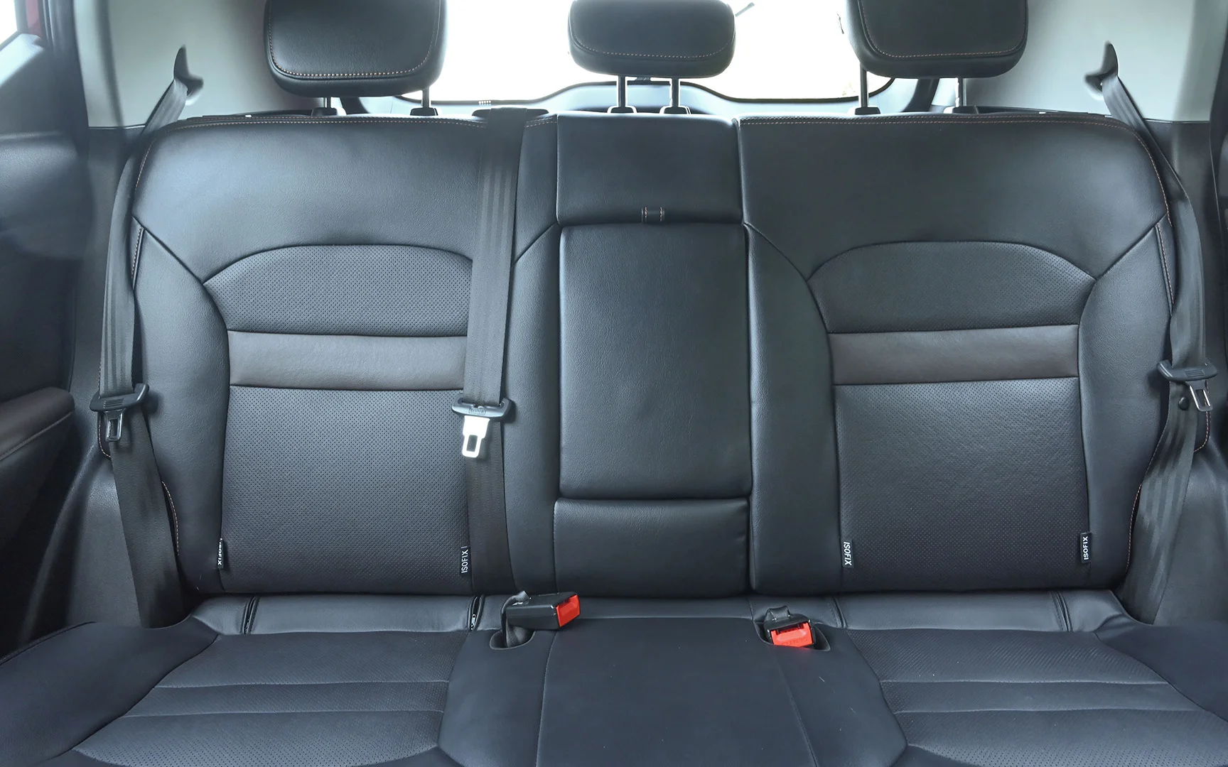 Used 2022 GAC GS3 GE Red – Rear Seat View at First Choice Cars Sharjah