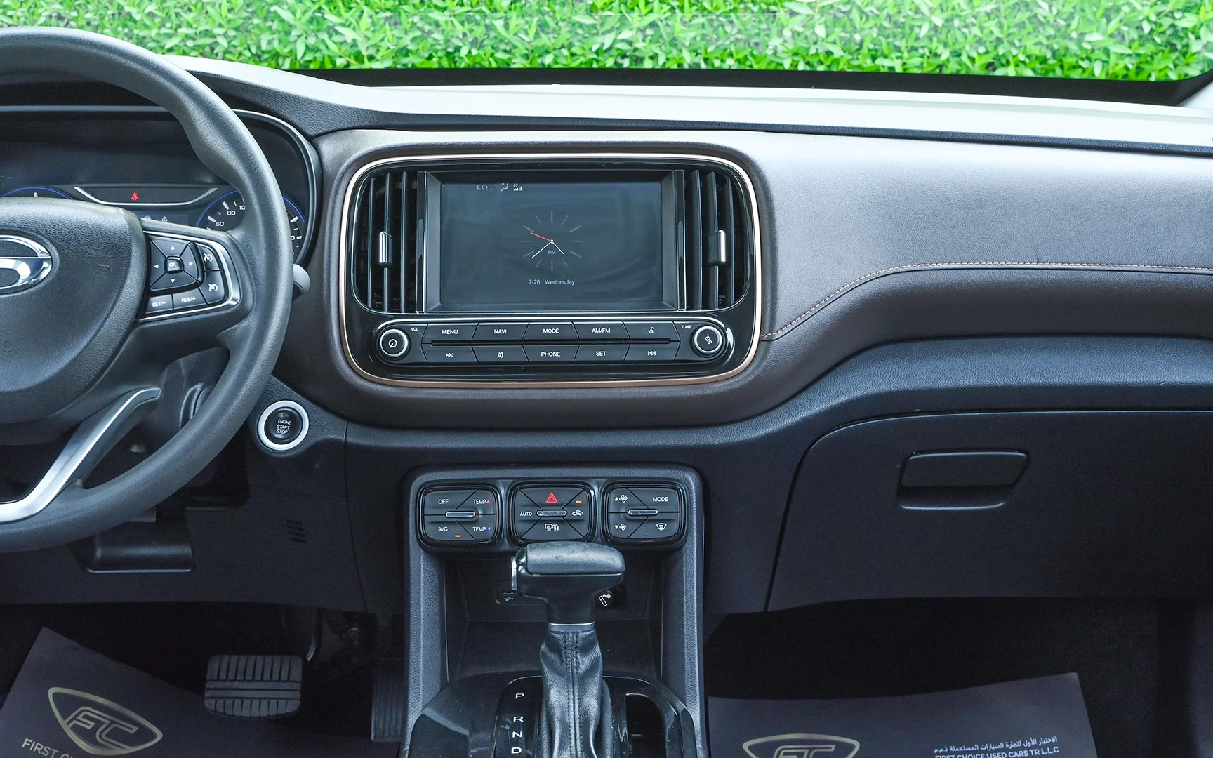 Used 2022 GAC GS3 GE Red – Infotainment / Touchscreen System at First Choice Cars Sharjah