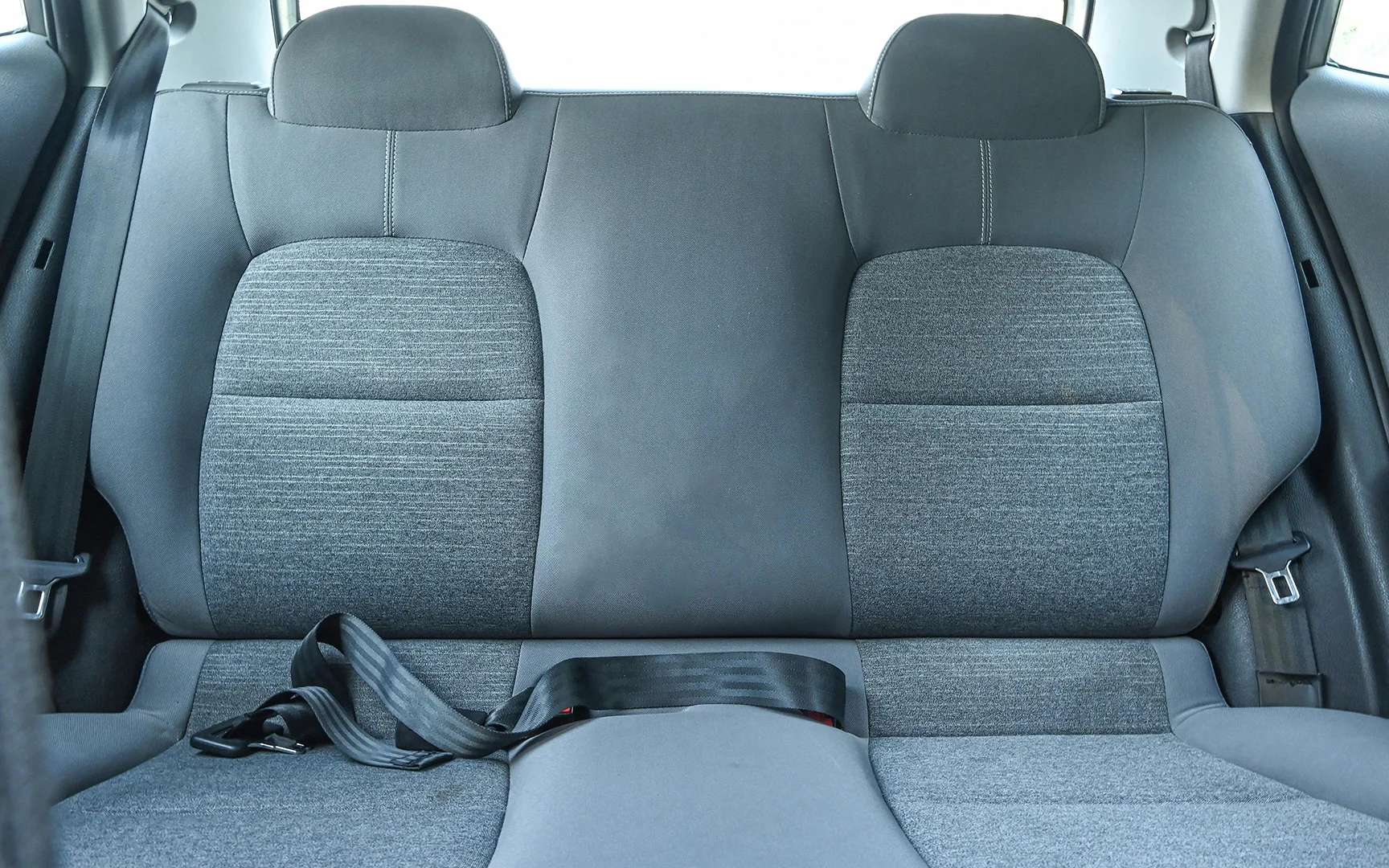 Used 2019 KIA Picanto Lx Grey – Rear Seat View at First Choice Cars Sharjah