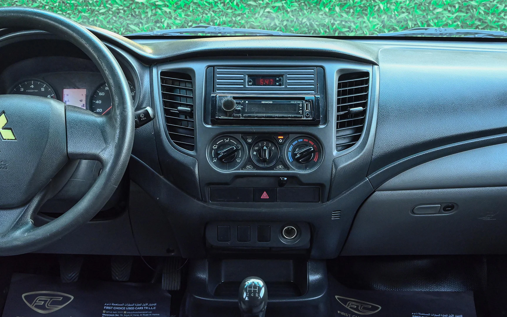 Used 2018 Mitsubishi L200 GL Double Cabin White – Infotainment / Touchscreen System at First Choice Cars Sharjah