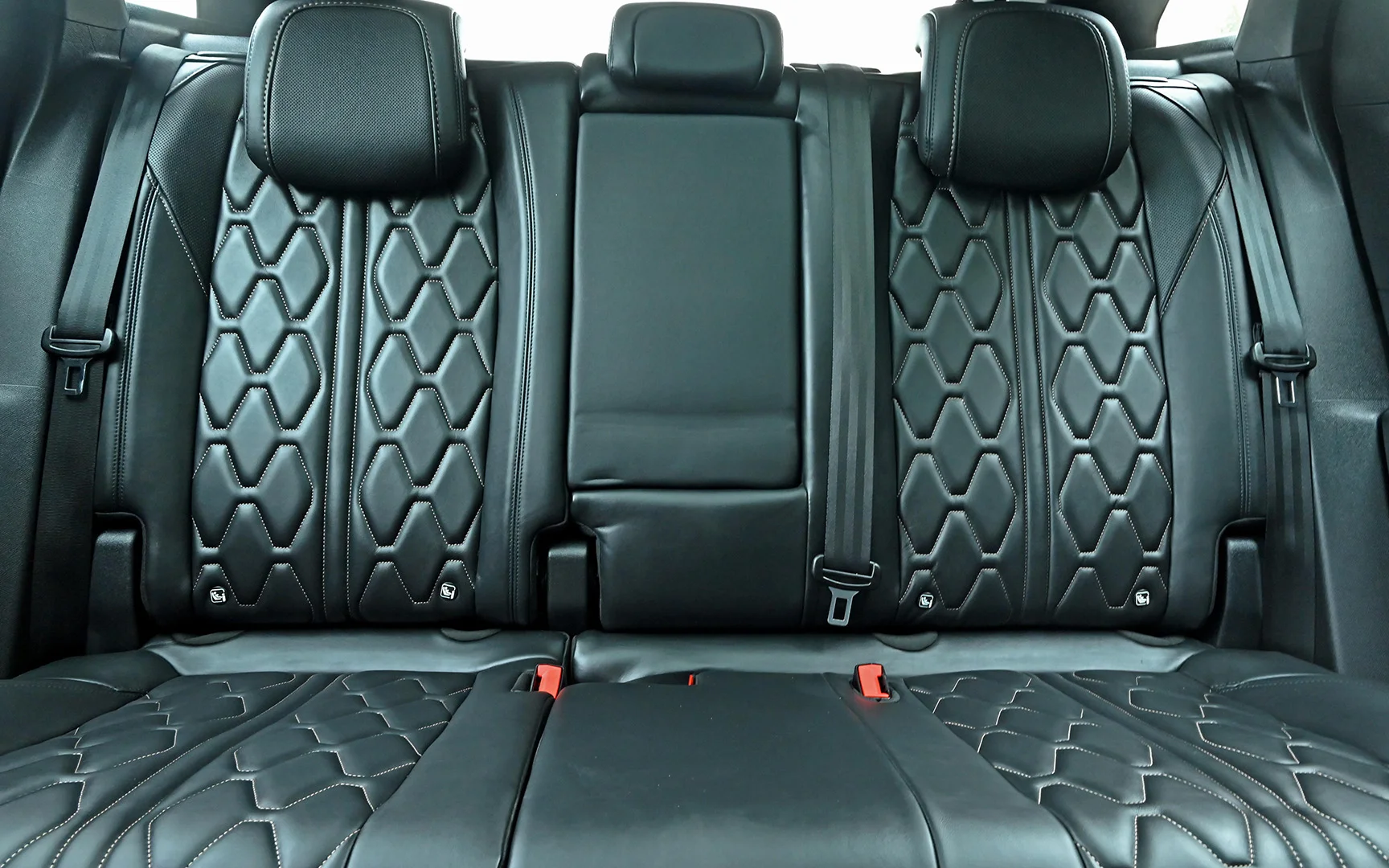 Used 2020 Peugeot 3008 GT Blue – Rear Seat View at First Choice Cars Sharjah