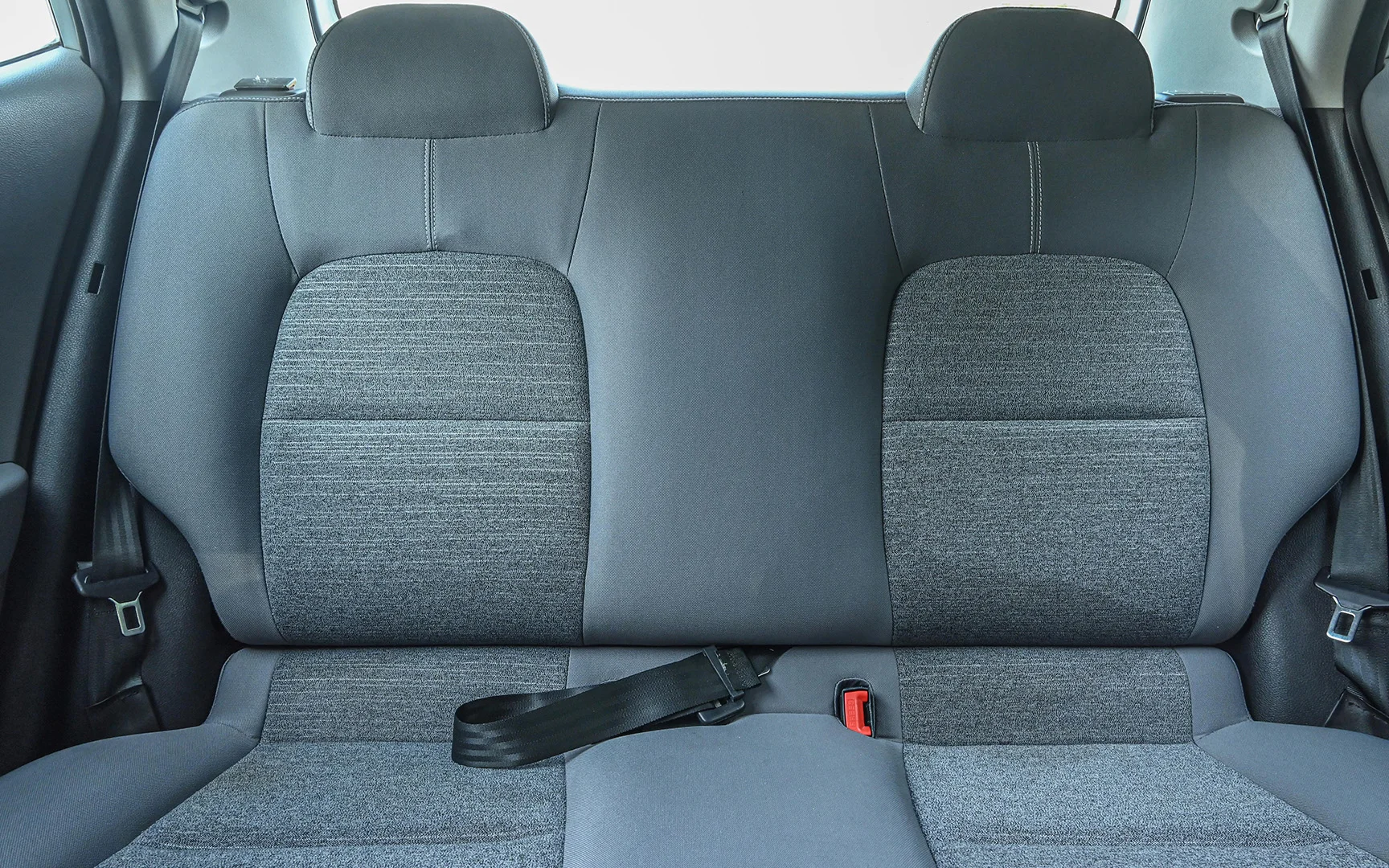 Used 2020 KIA Picanto Lx Silver – Rear Seat View at First Choice Cars Sharjah