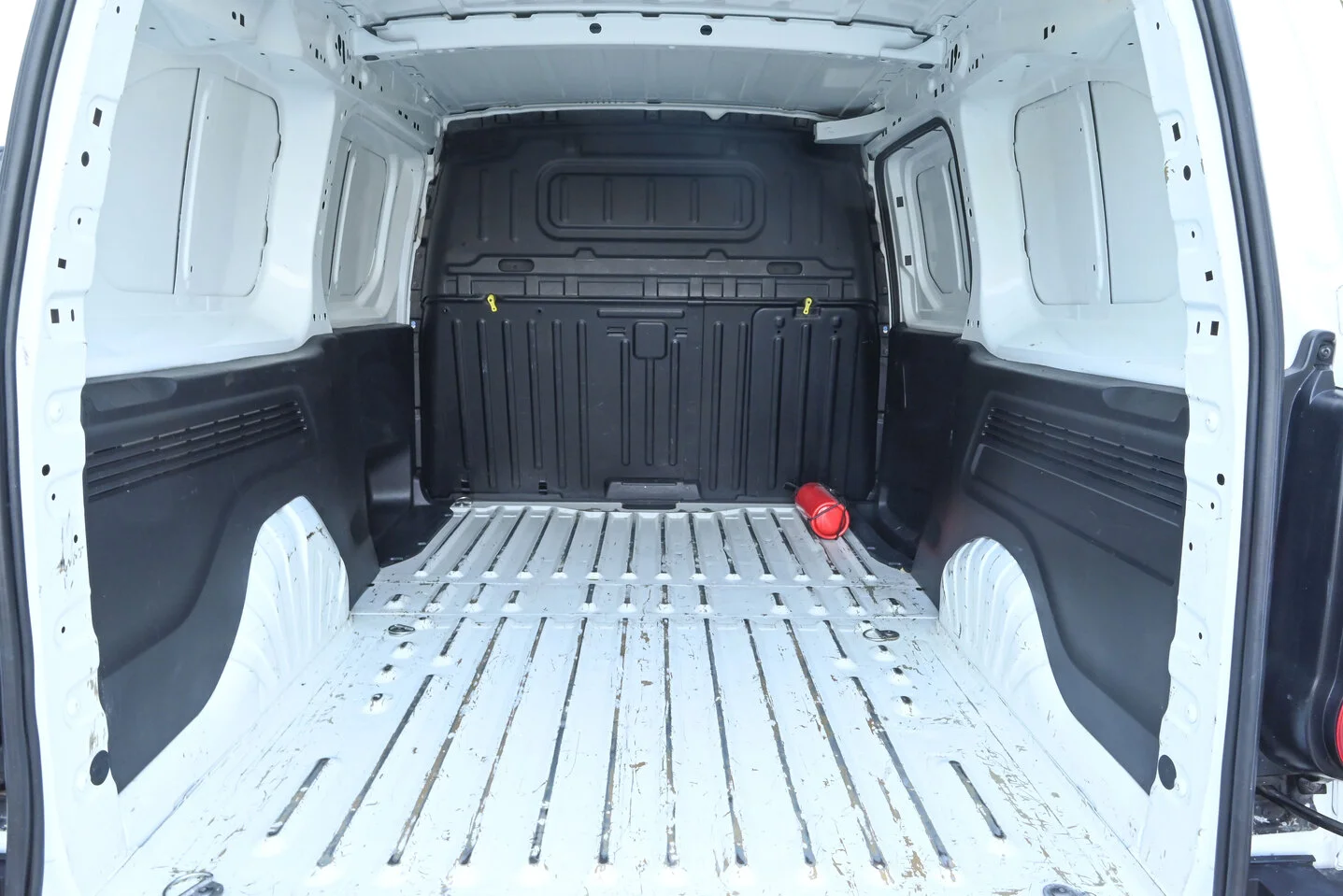 Used 2020 Peugeot Partner Long Van White – Delivery Box Rear Opening View at First Choice Cars Sharjah