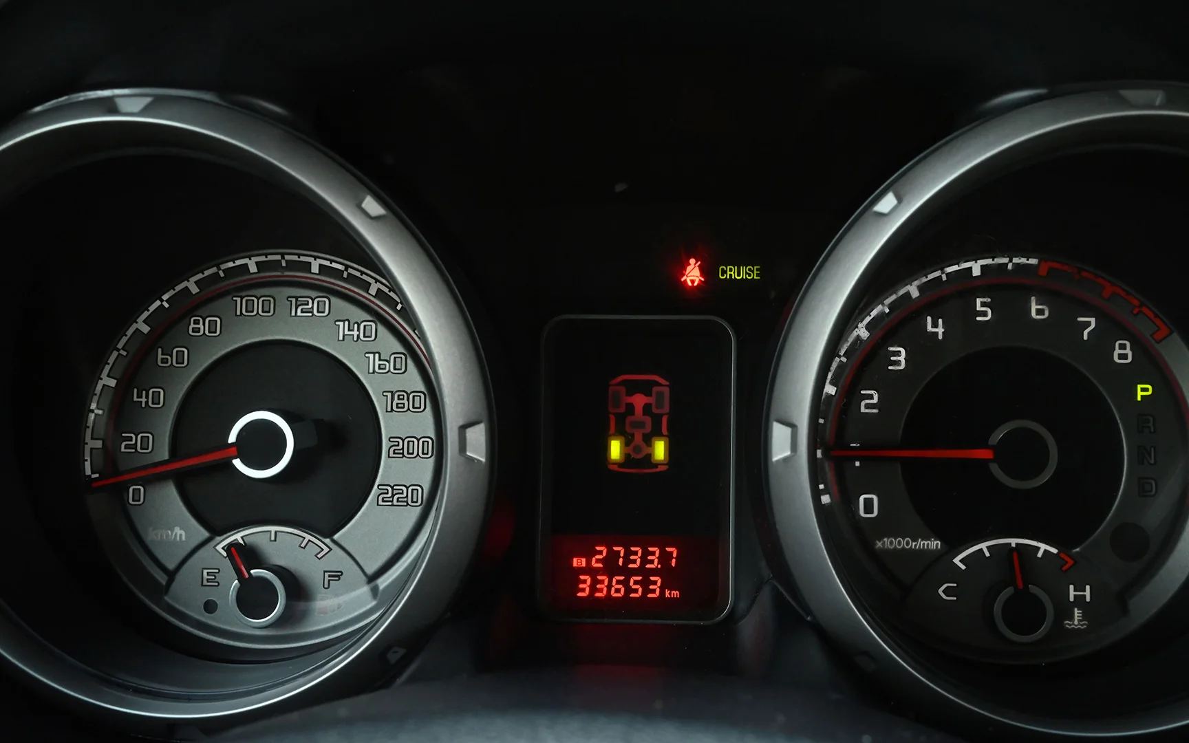 Used 2019 Mitsubishi PAJERO GLS Grey – Odometer / Mileage Reading View at First Choice Cars Sharjah