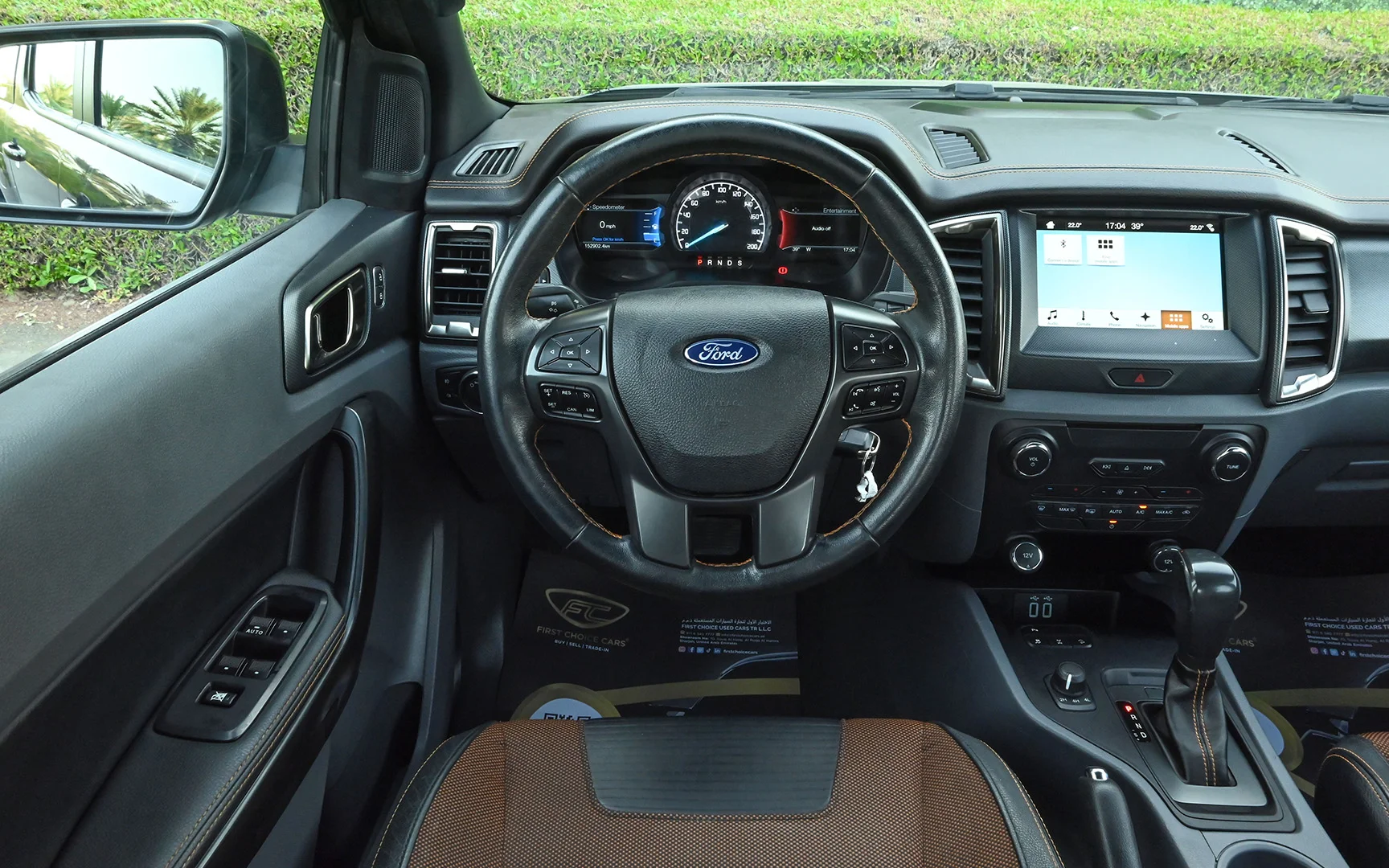 Used 2018 Ford Ranger Wildtrak Grey – Steering Wheel & Instrument Cluster at First Choice Cars Sharjah