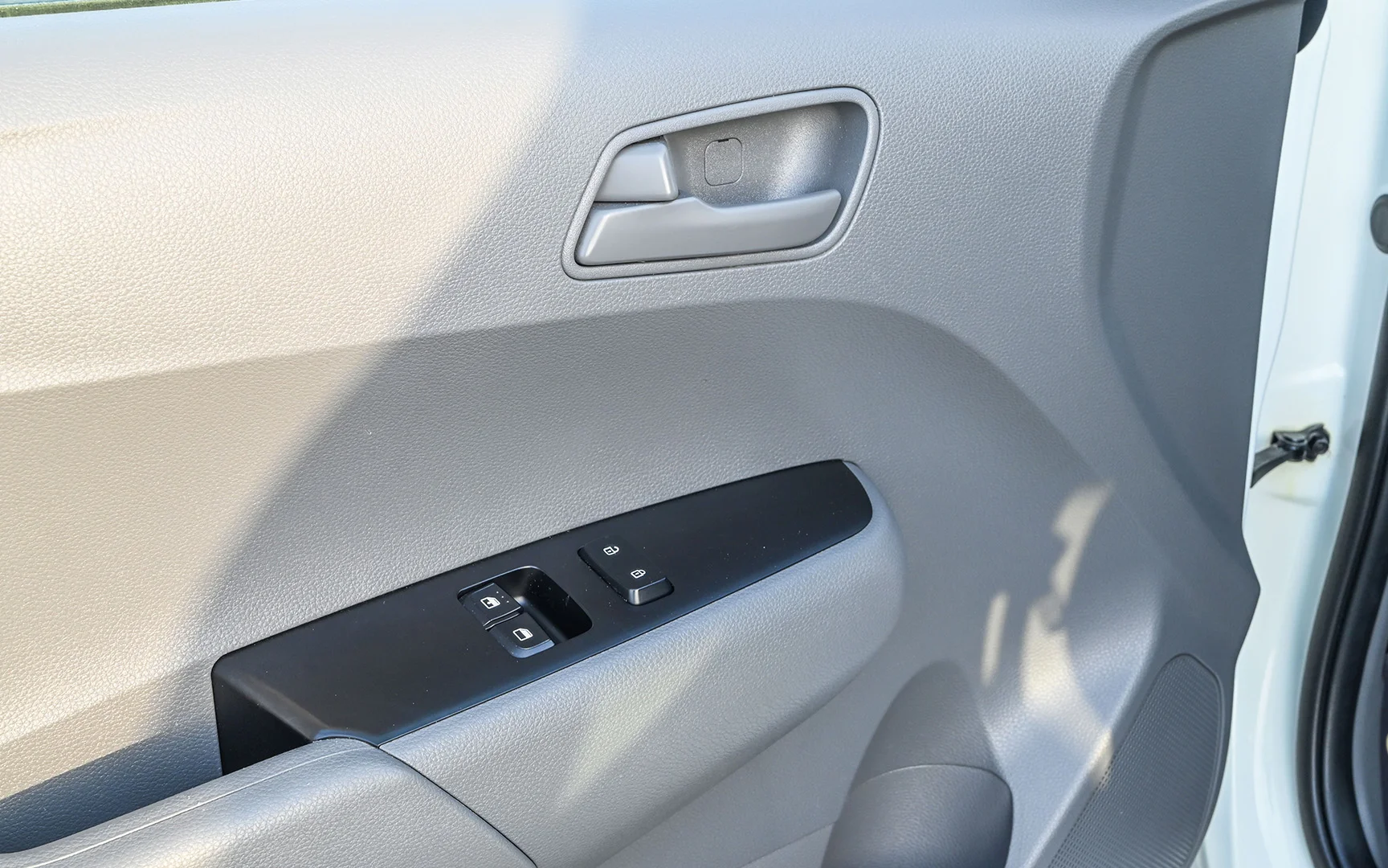 Used 2020 KIA Picanto Lx White – Driver Door Panel Full View at First Choice Cars Sharjah