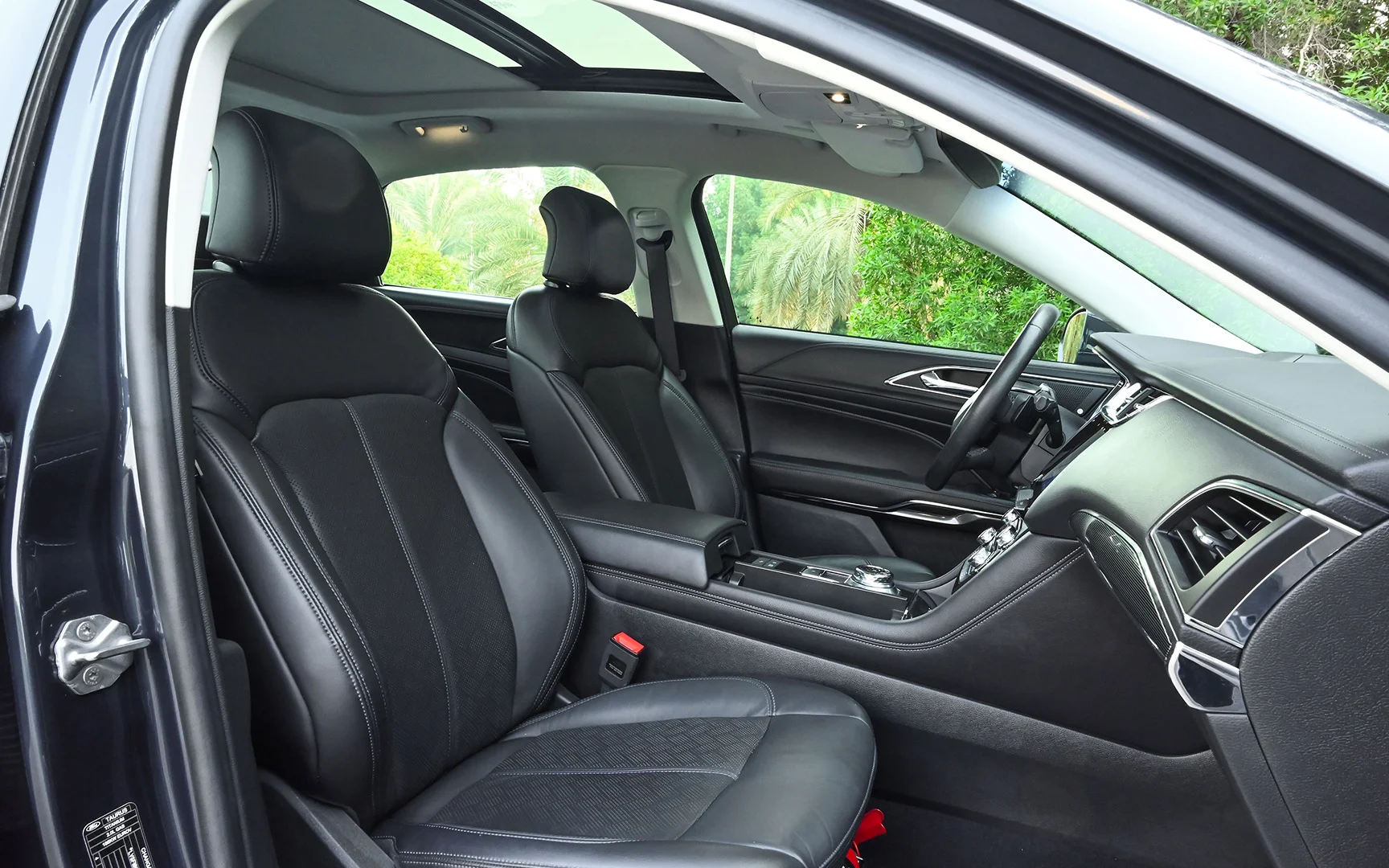 Used 2022 Ford Taurus Titanium Blue – Front Passenger Side Cabin View at First Choice Cars Sharjah