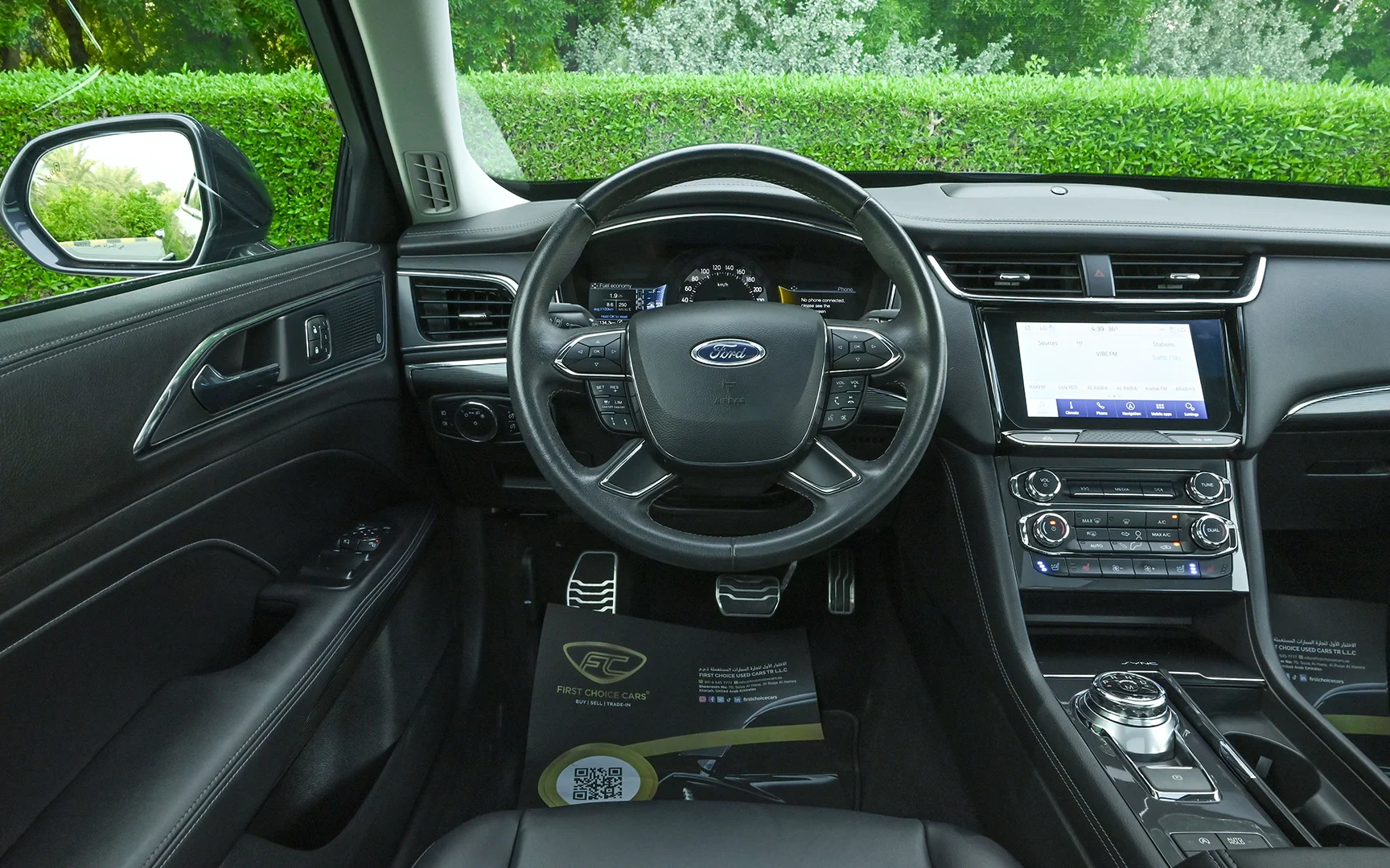 Used 2022 Ford Taurus Titanium Blue – Steering Wheel & Instrument Cluster at First Choice Cars Sharjah