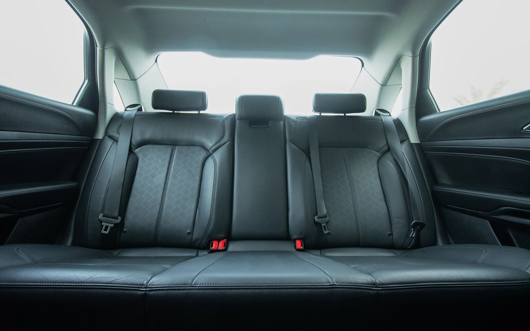 Used 2022 Ford Taurus Titanium Blue – Rear Seat View at First Choice Cars Sharjah