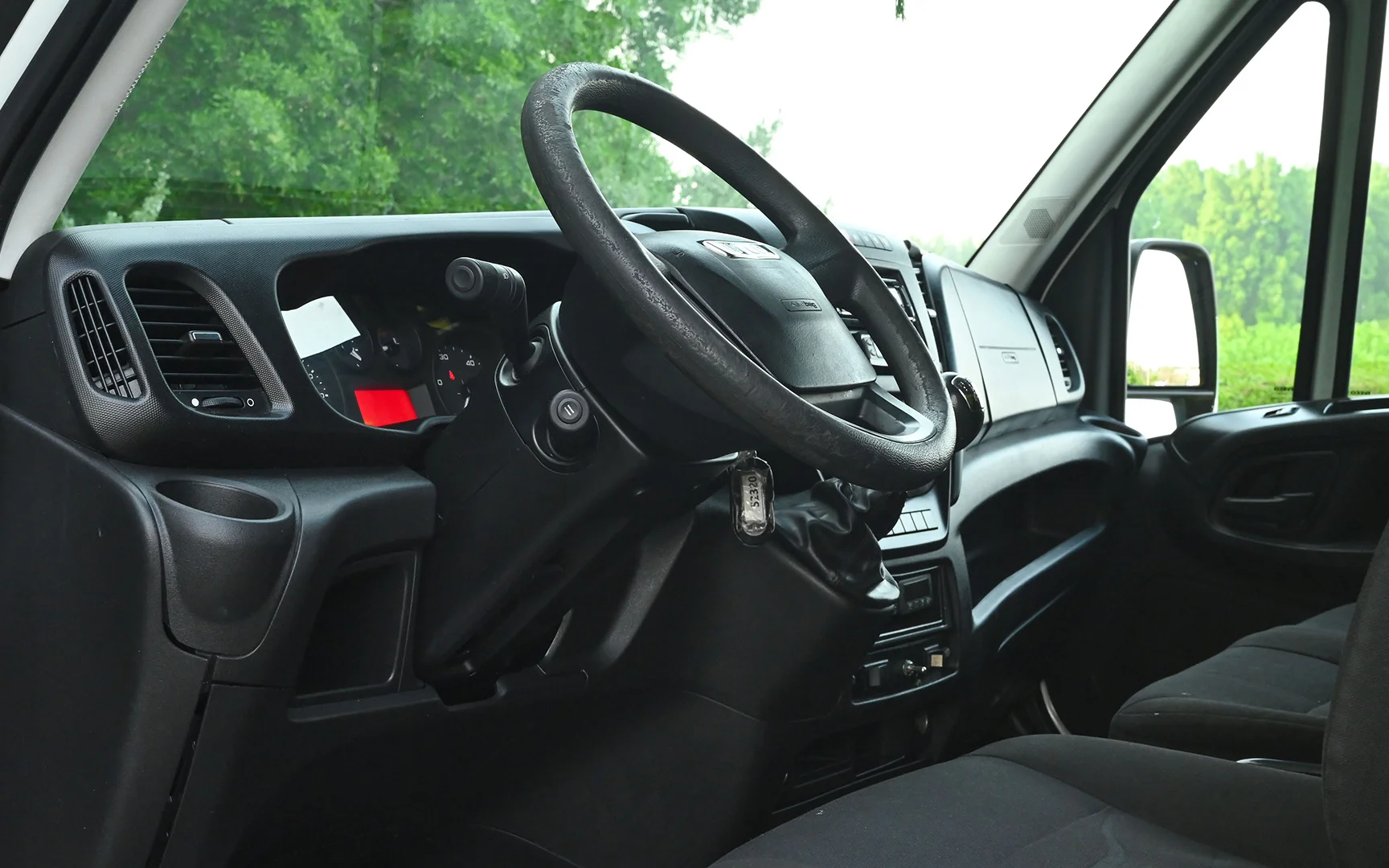 Used 2019 Iveco Daily 50c15 Yellow – Driver Side Dashboard & Steering View at First Choice Cars Sharjah