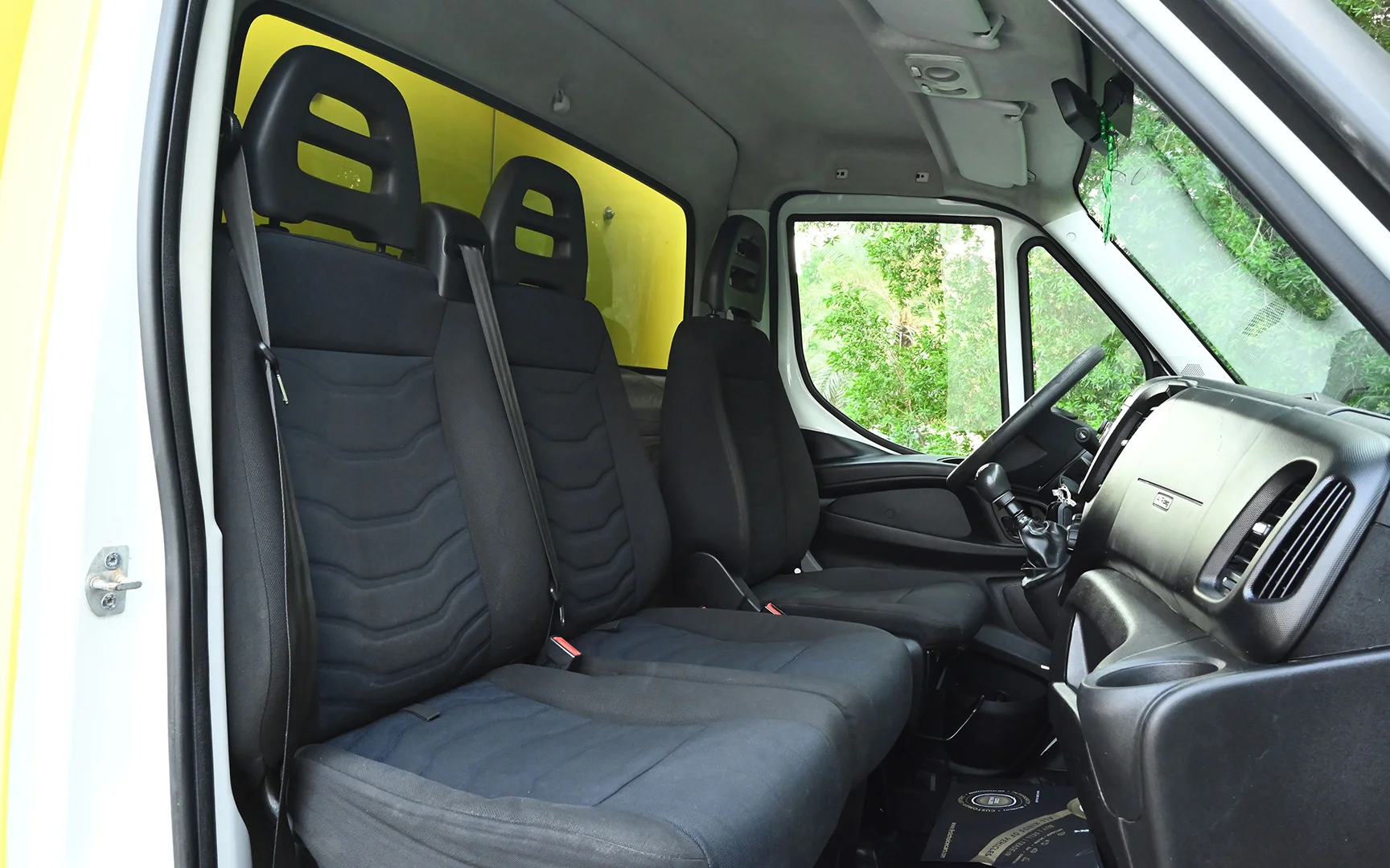 Used 2019 Iveco Daily 50c15 Yellow – Front Passenger Side Cabin View at First Choice Cars Sharjah