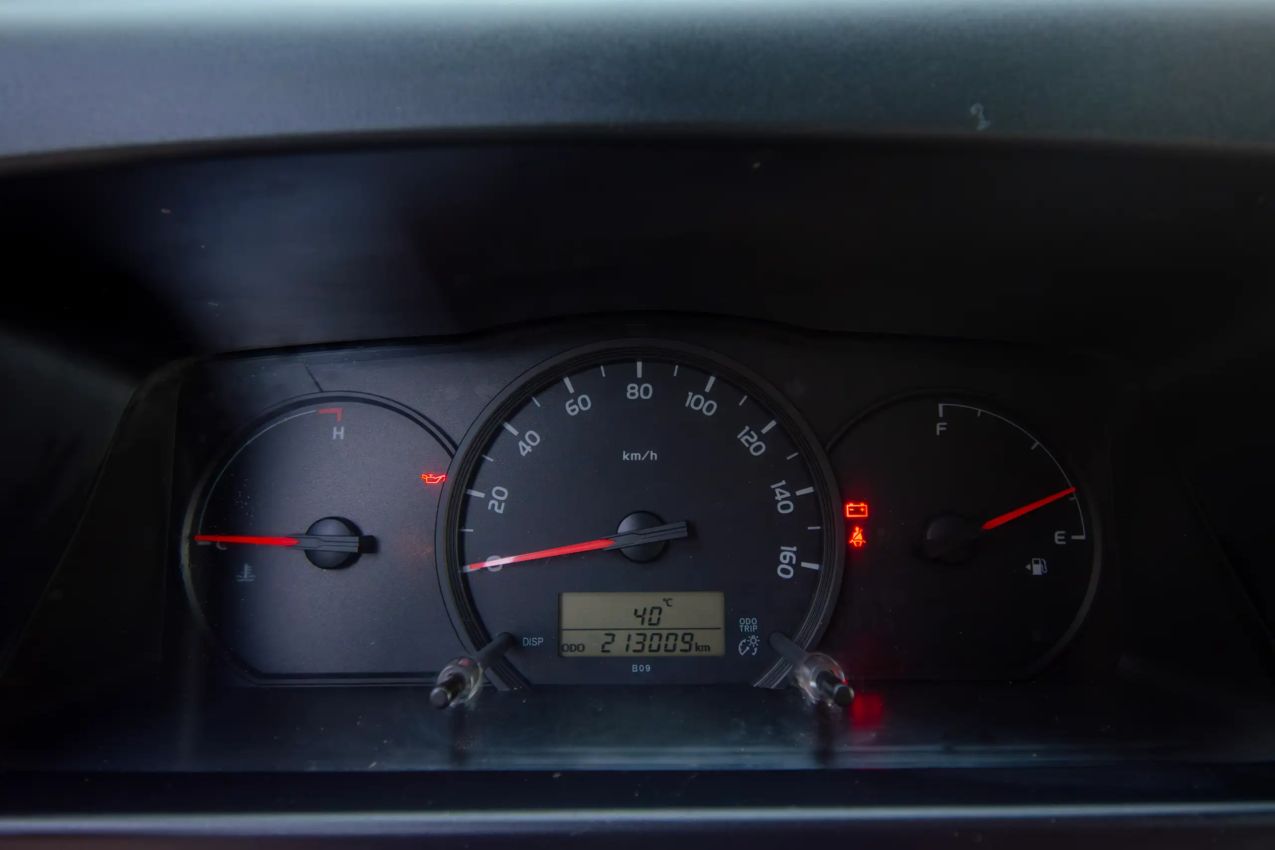 Used 2020 Toyota Coaster High Roof White – Odometer / Mileage Reading View at First Choice Cars Sharjah