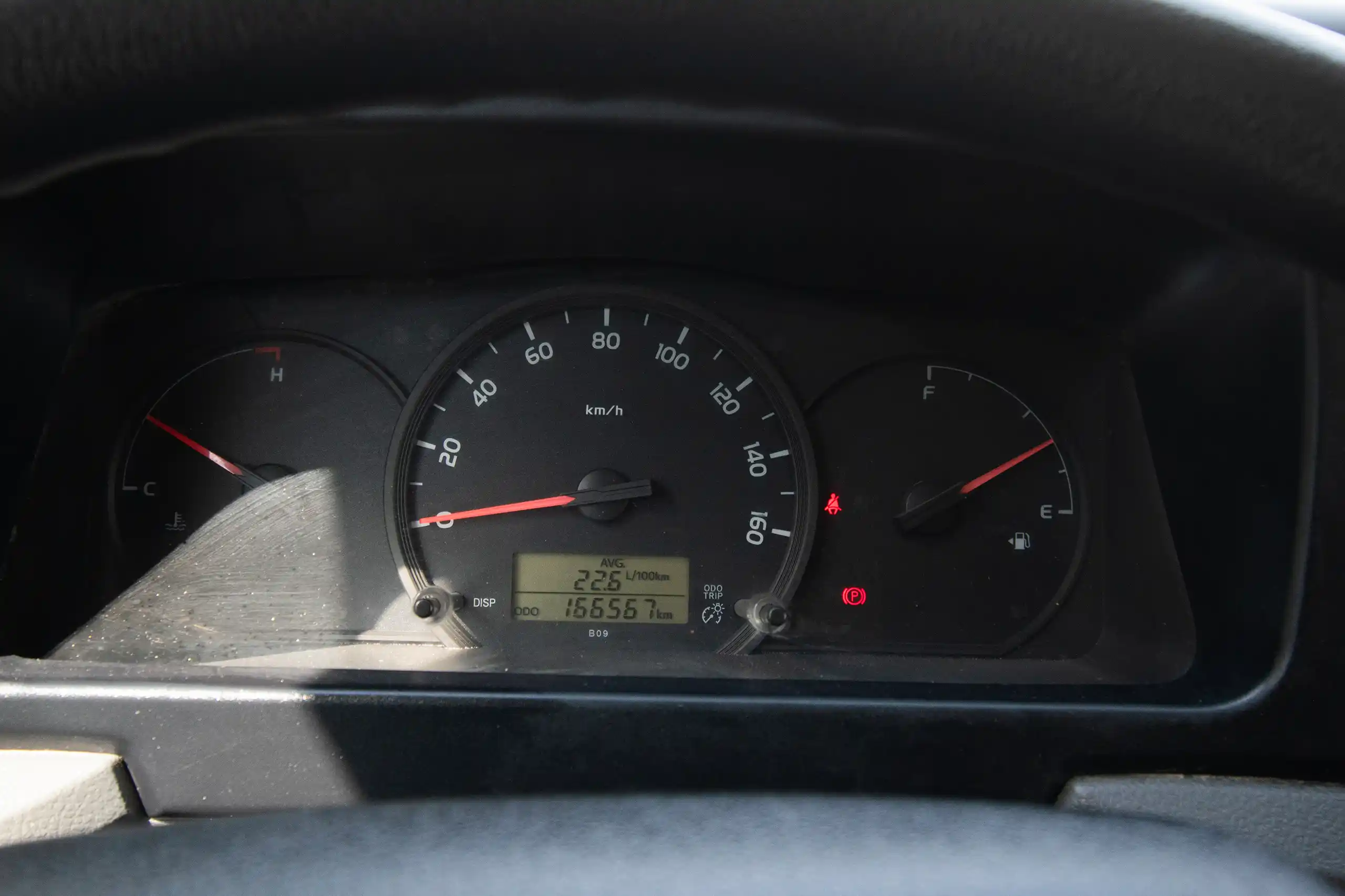Used 2020 Toyota Coaster High Roof in White – Odometer / Mileage Reading View