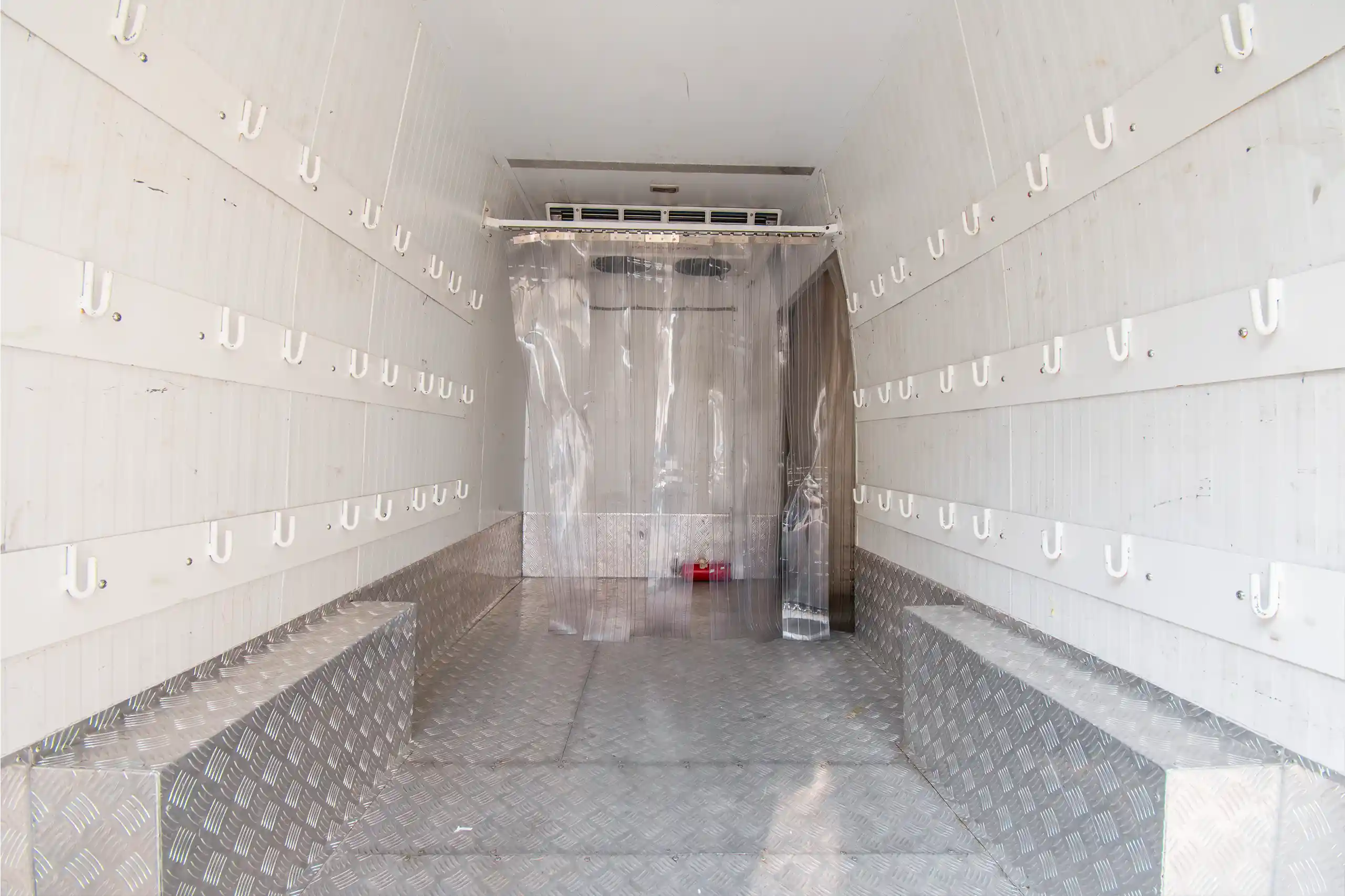 Used 2021 Peugeot BOXER L4H3 White – Chiller Box Rear Opening View at First Choice Cars Sharjah