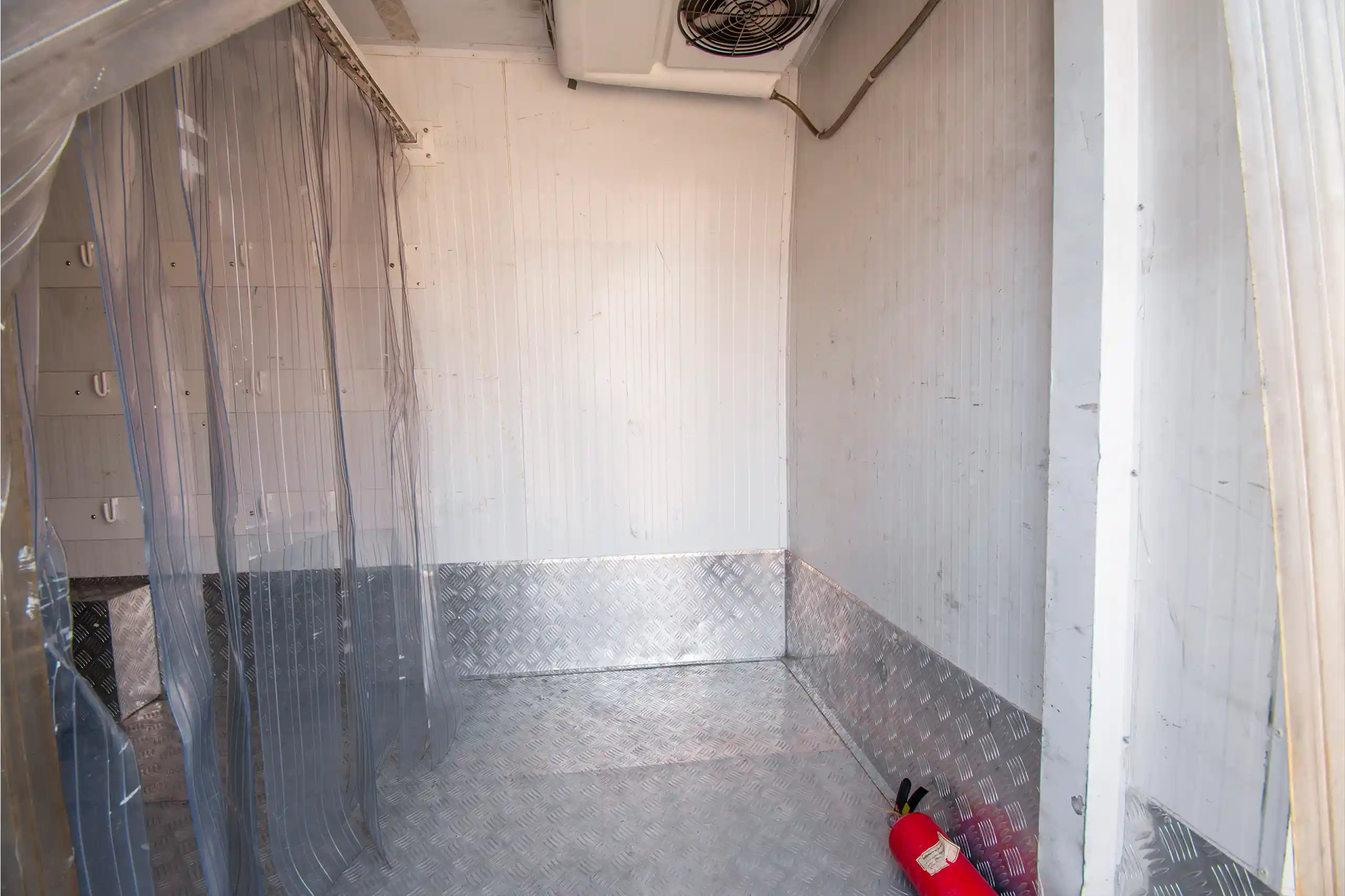 Used 2021 Peugeot BOXER L4H3 White – Chiller Box Right Side Interior View at First Choice Cars Sharjah