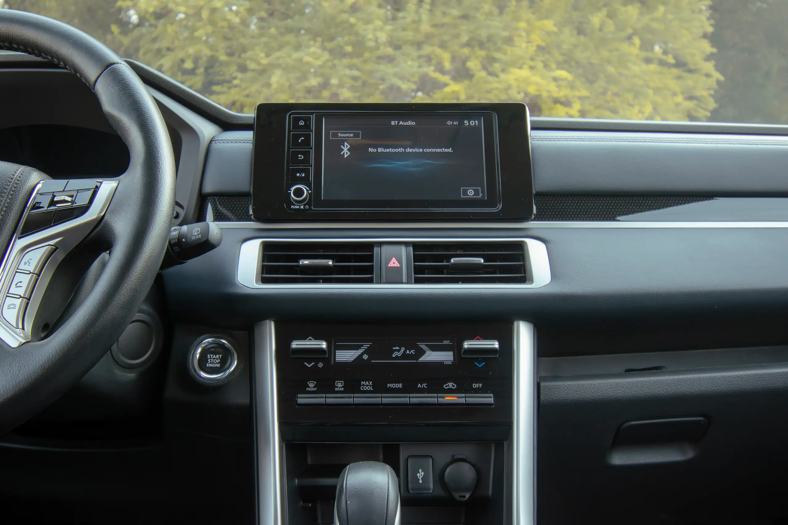 Used 2024 Mitsubishi Xpander Cross Premium Silver – Infotainment / Touchscreen System at First Choice Cars Sharjah