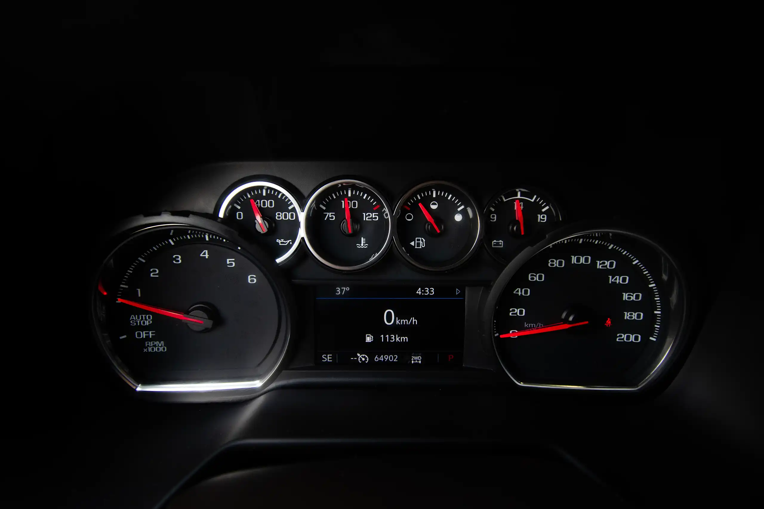 Used 2023 Chevrolet Tahoe LS Maroon – Odometer / Mileage Reading View at First Choice Cars Sharjah