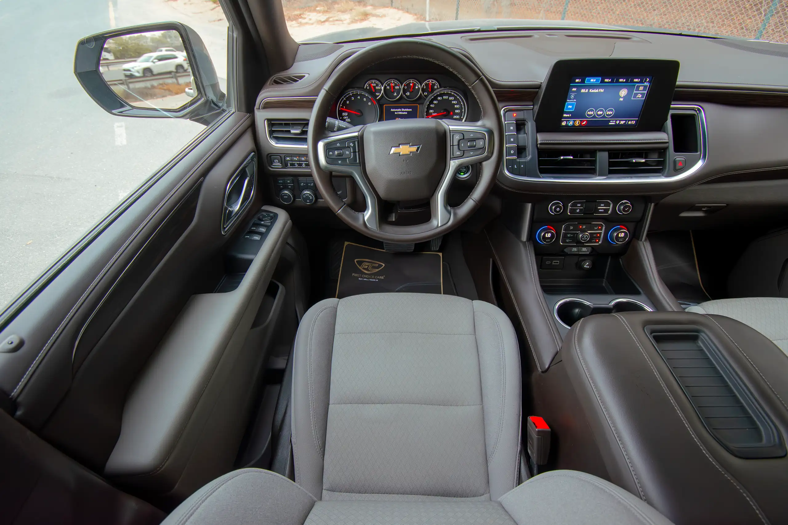 Used 2023 Chevrolet Tahoe LS Grey – Steering Wheel & Instrument Cluster at First Choice Cars Sharjah