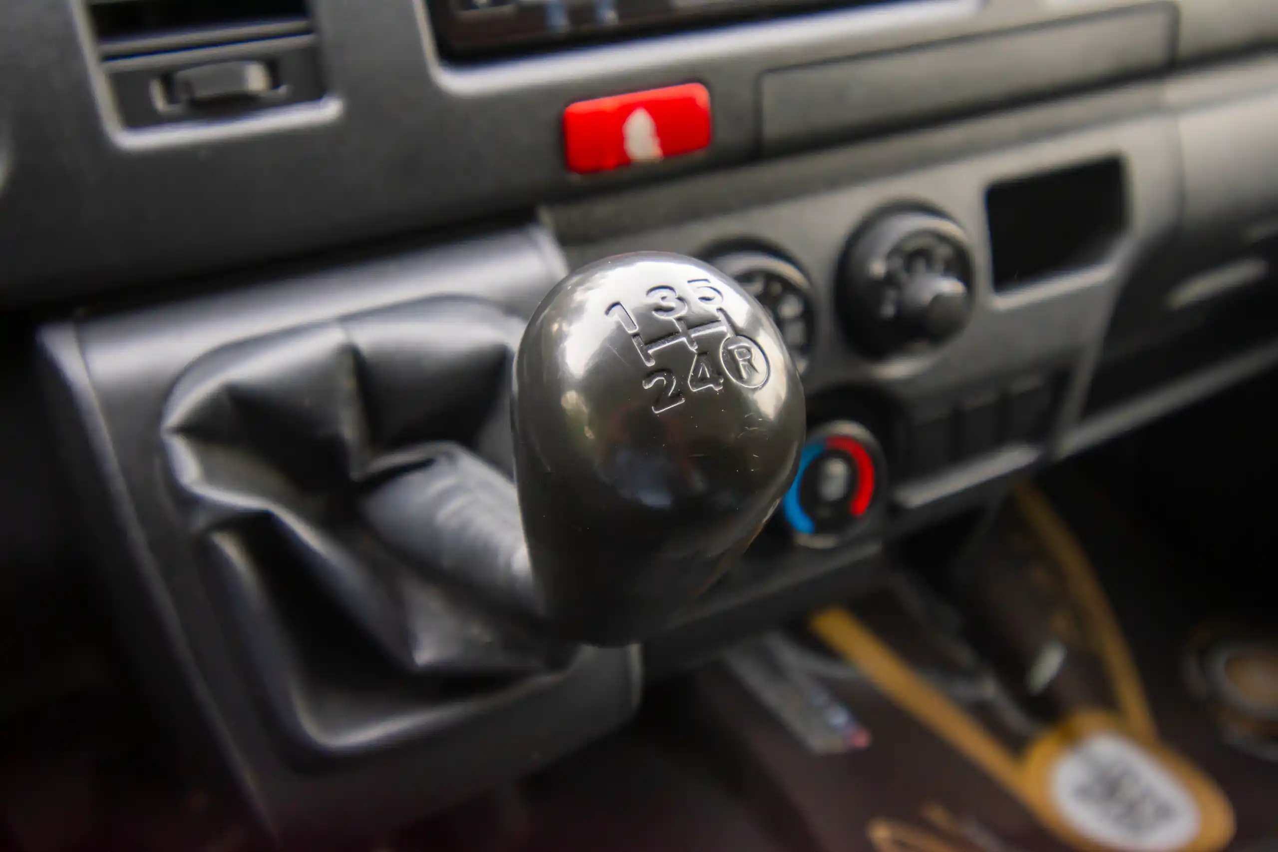 Used 2022 Toyota Hiace GL Standard Roof White – Center Console & Gear Shifter at First Choice Cars Sharjah