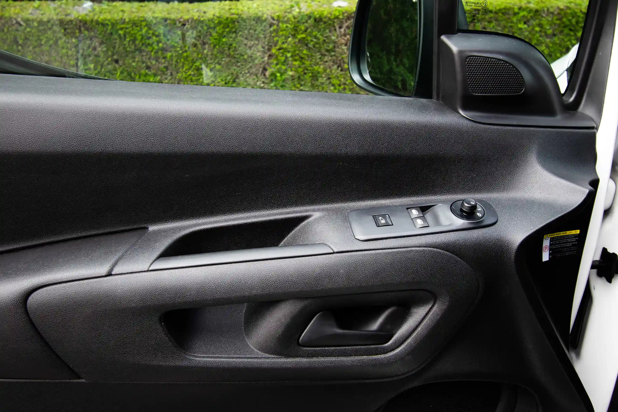 Used 2022 Peugeot Partner Standard White – Driver Door Panel Full View at First Choice Cars Sharjah