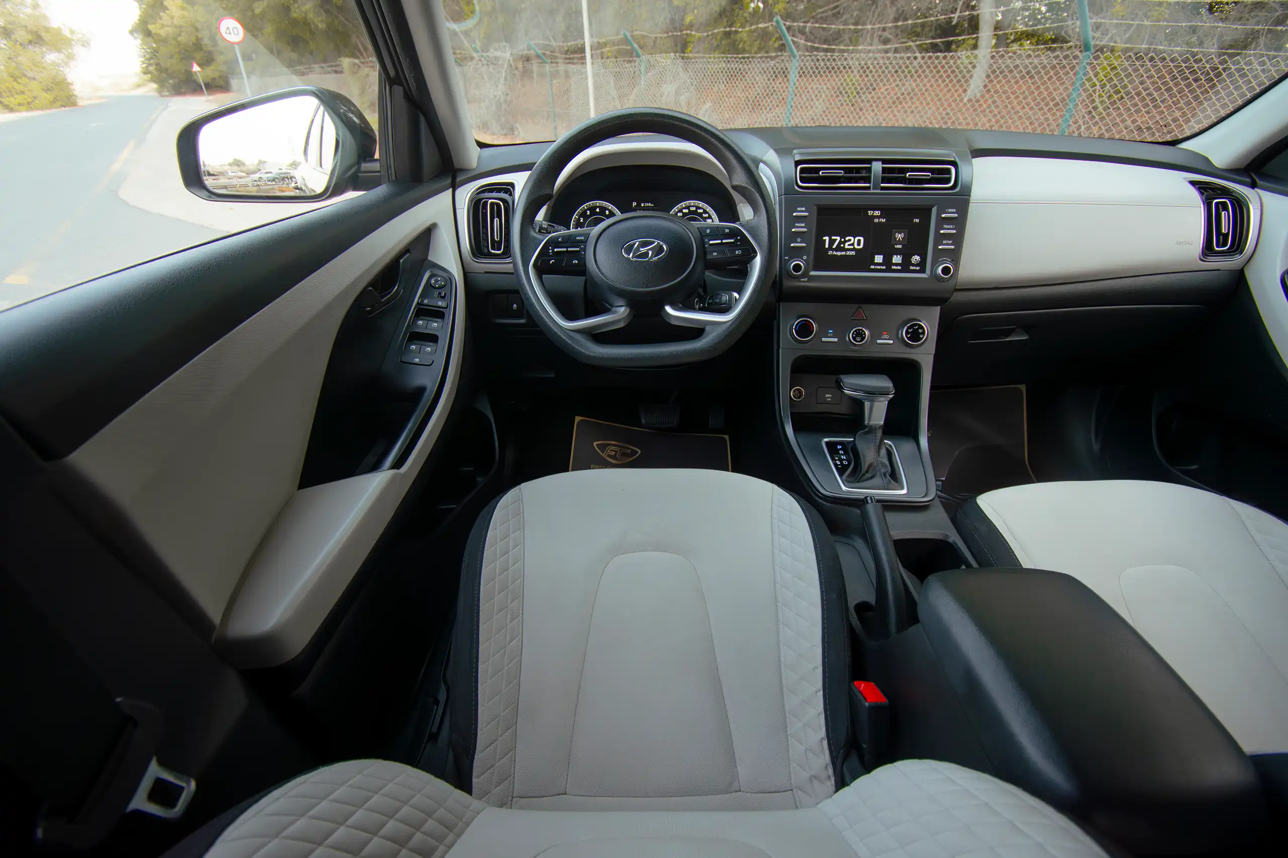 Used 2022 Hyundai Creta Smart Blue – Steering Wheel & Instrument Cluster at First Choice Cars Sharjah