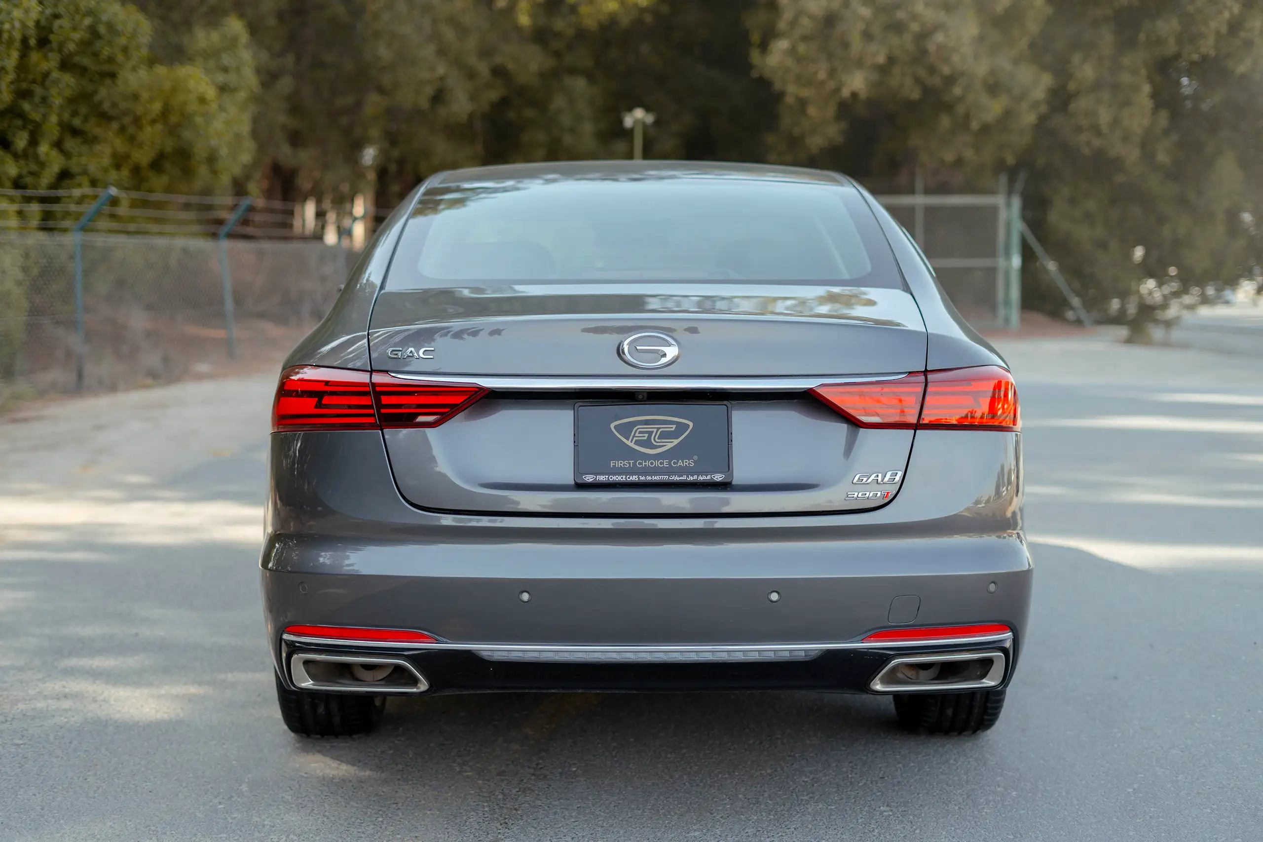 Used 2022 GAC GA8 GL Grey – Back/Rear View at First Choice Cars Sharjah