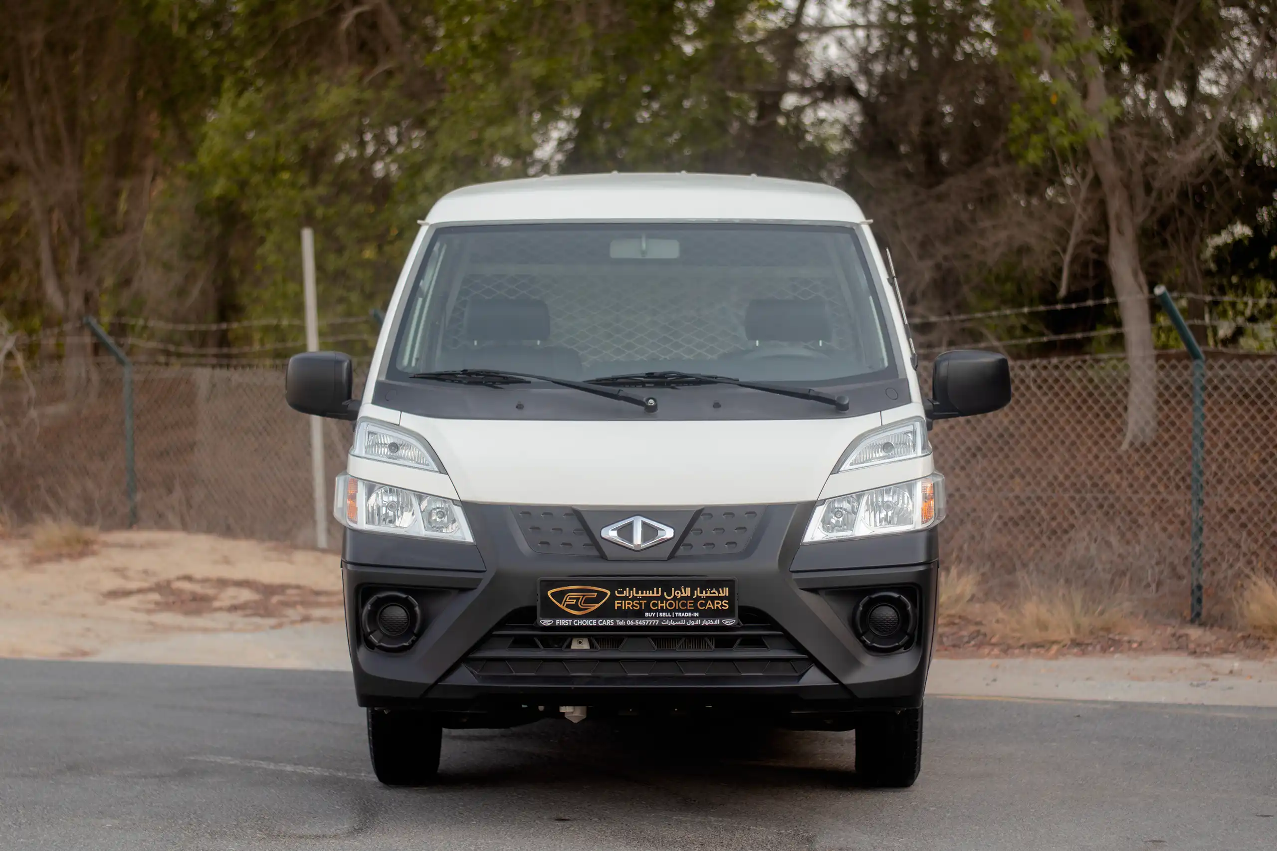 Used 2022 CMC D260 Delivery Van White – Front View at First Choice Cars Sharjah