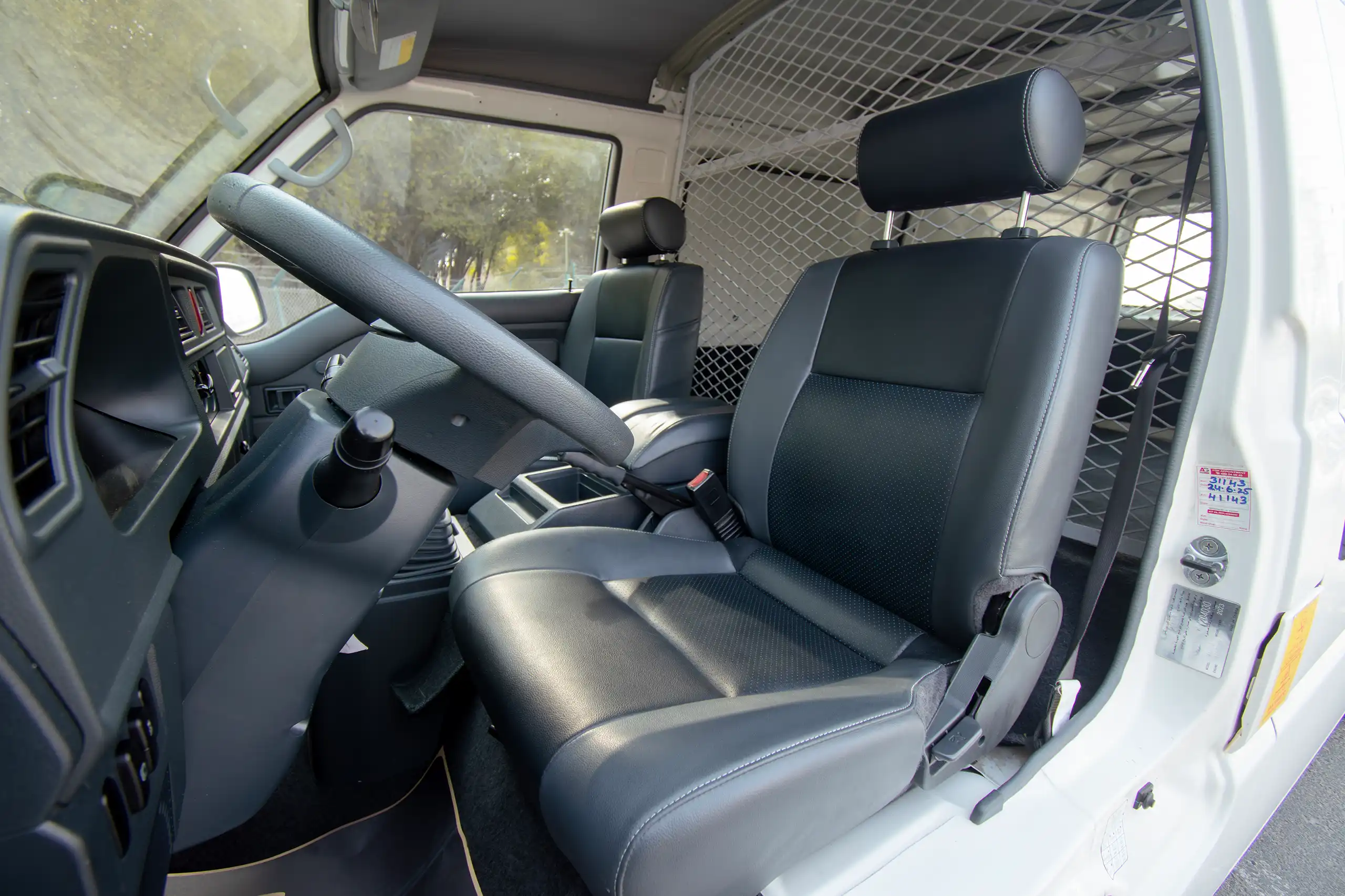 Used 2022 CMC D260 Delivery Van White – Front Driver Side Cabin View at First Choice Cars Sharjah