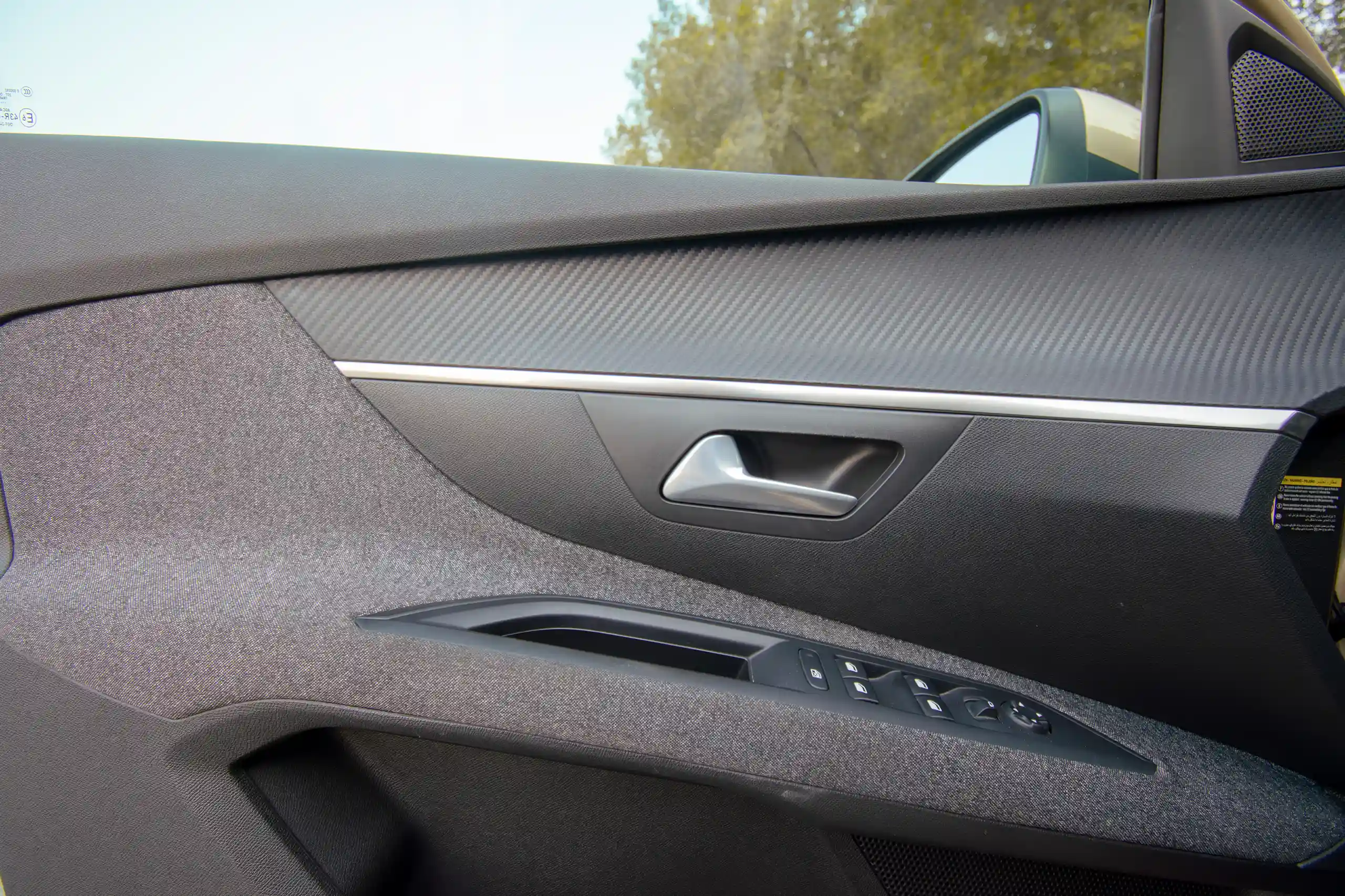 Used 2019 Peugeot 5008 Active Gold – Driver Door Panel Full View at First Choice Cars Sharjah