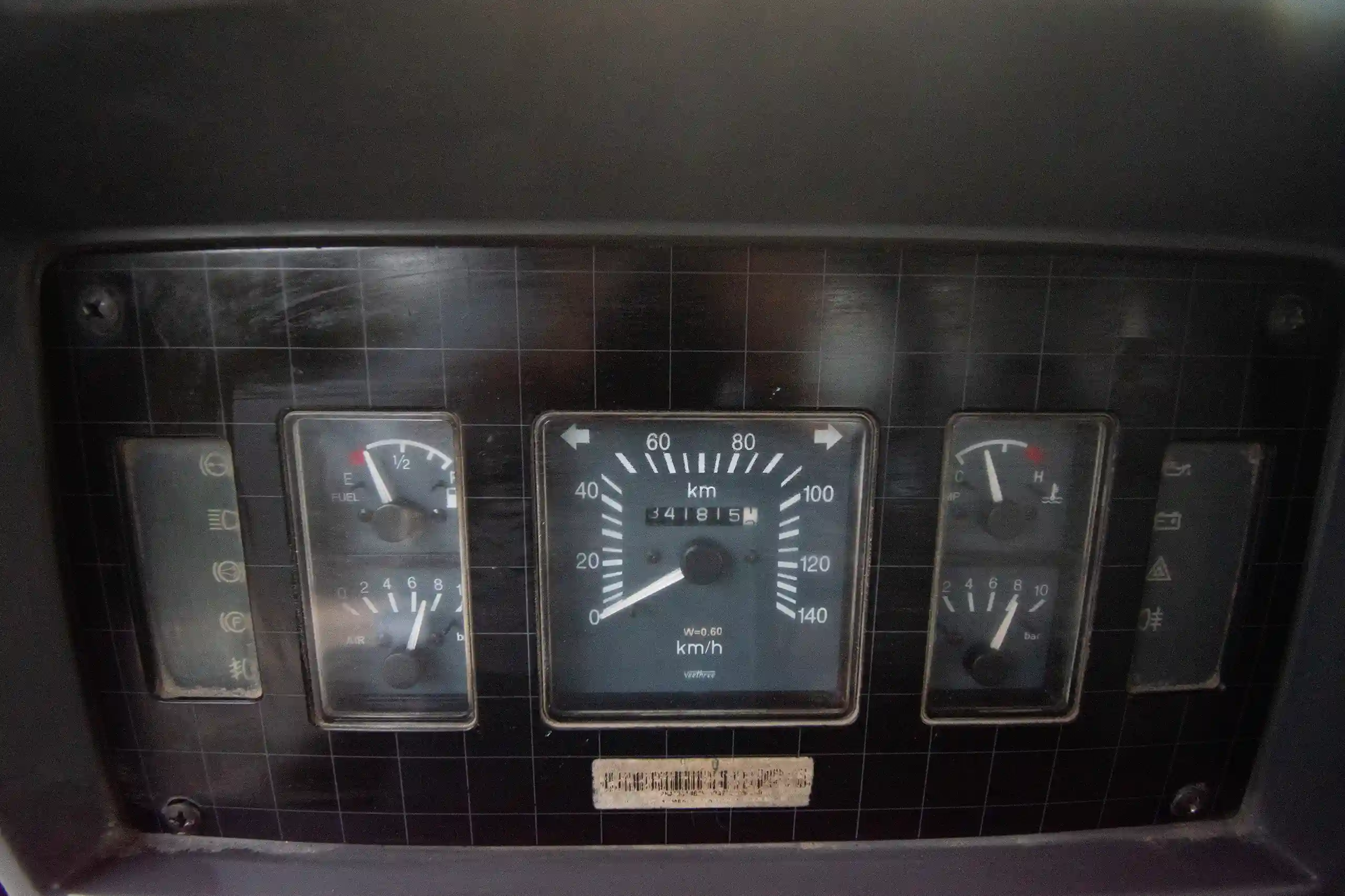 Used 2016 TATA LPT 613 Truck White – Odometer / Mileage Reading View at First Choice Cars Sharjah