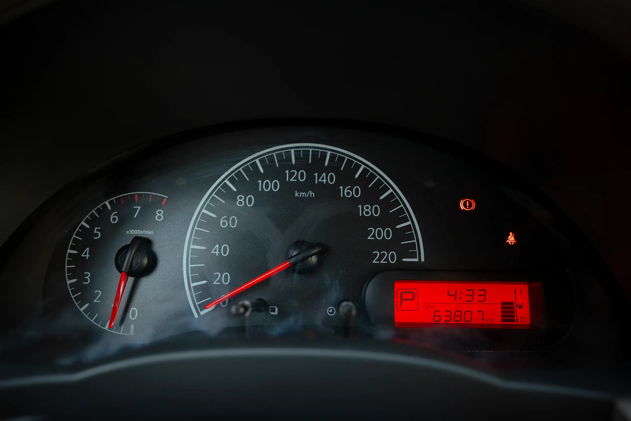 Used 2024 Nissan Sunny SV White – Odometer / Mileage Reading View at First Choice Cars Sharjah