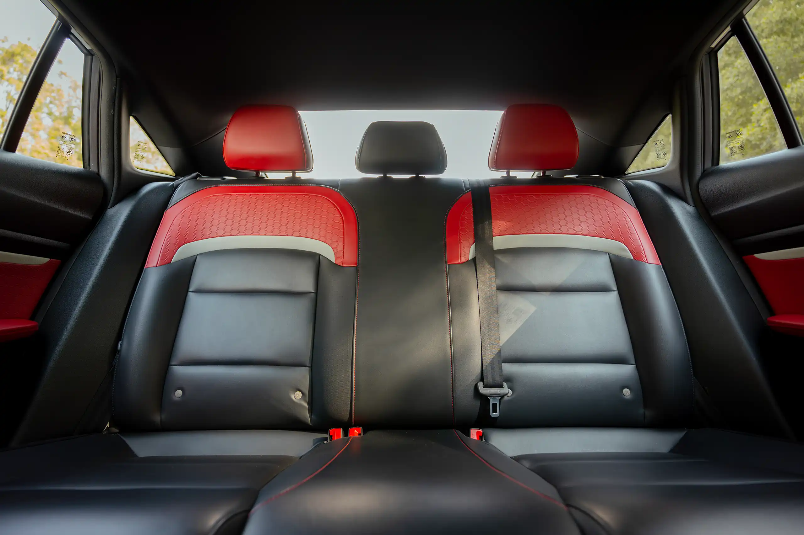 Used 2022 MG GT Luxury Grey – Rear Seat View at First Choice Cars Sharjah