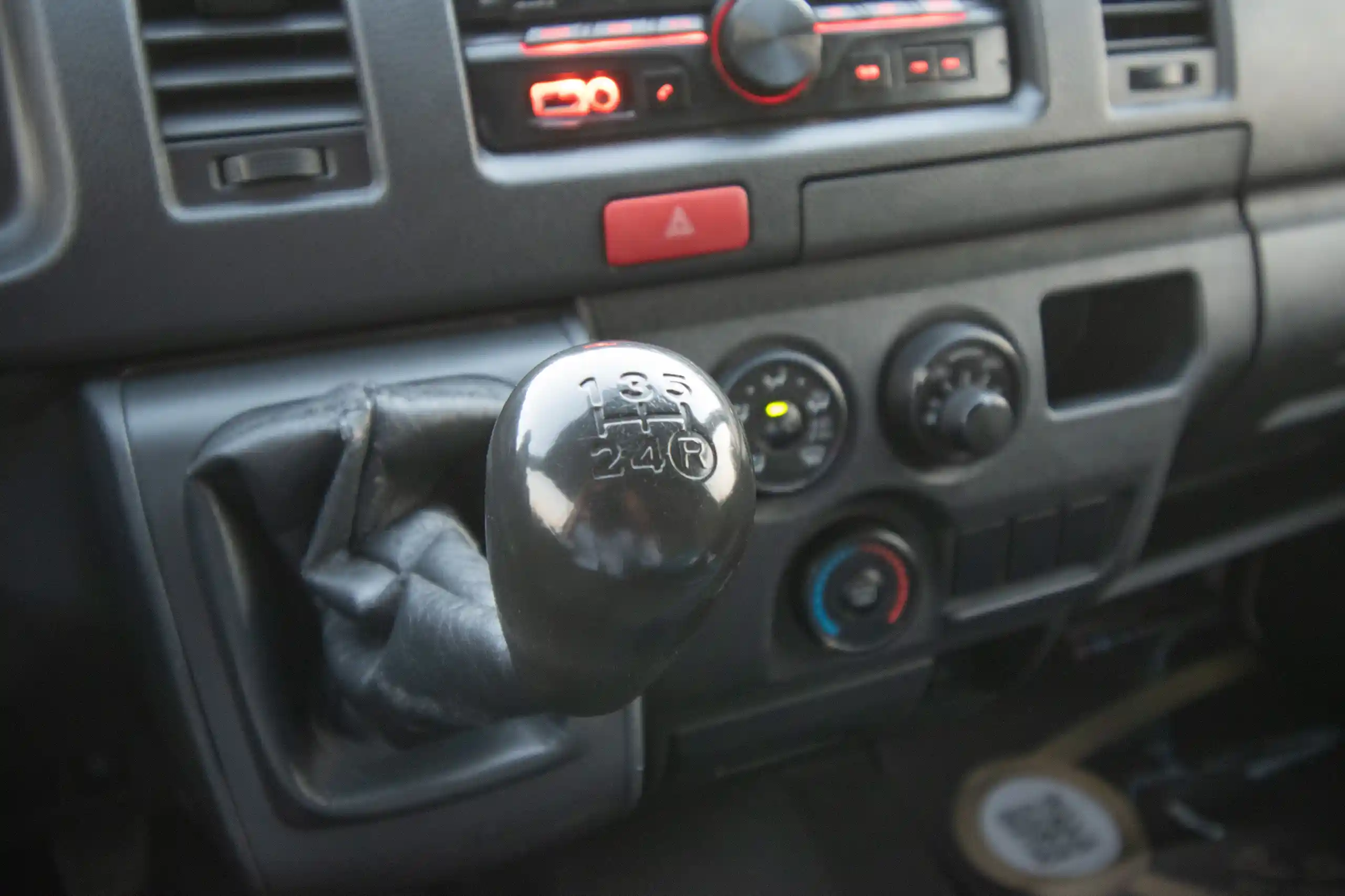 Used 2022 Toyota Hiace GL Standard Roof White – Center Console & Gear Shifter at First Choice Cars Sharjah