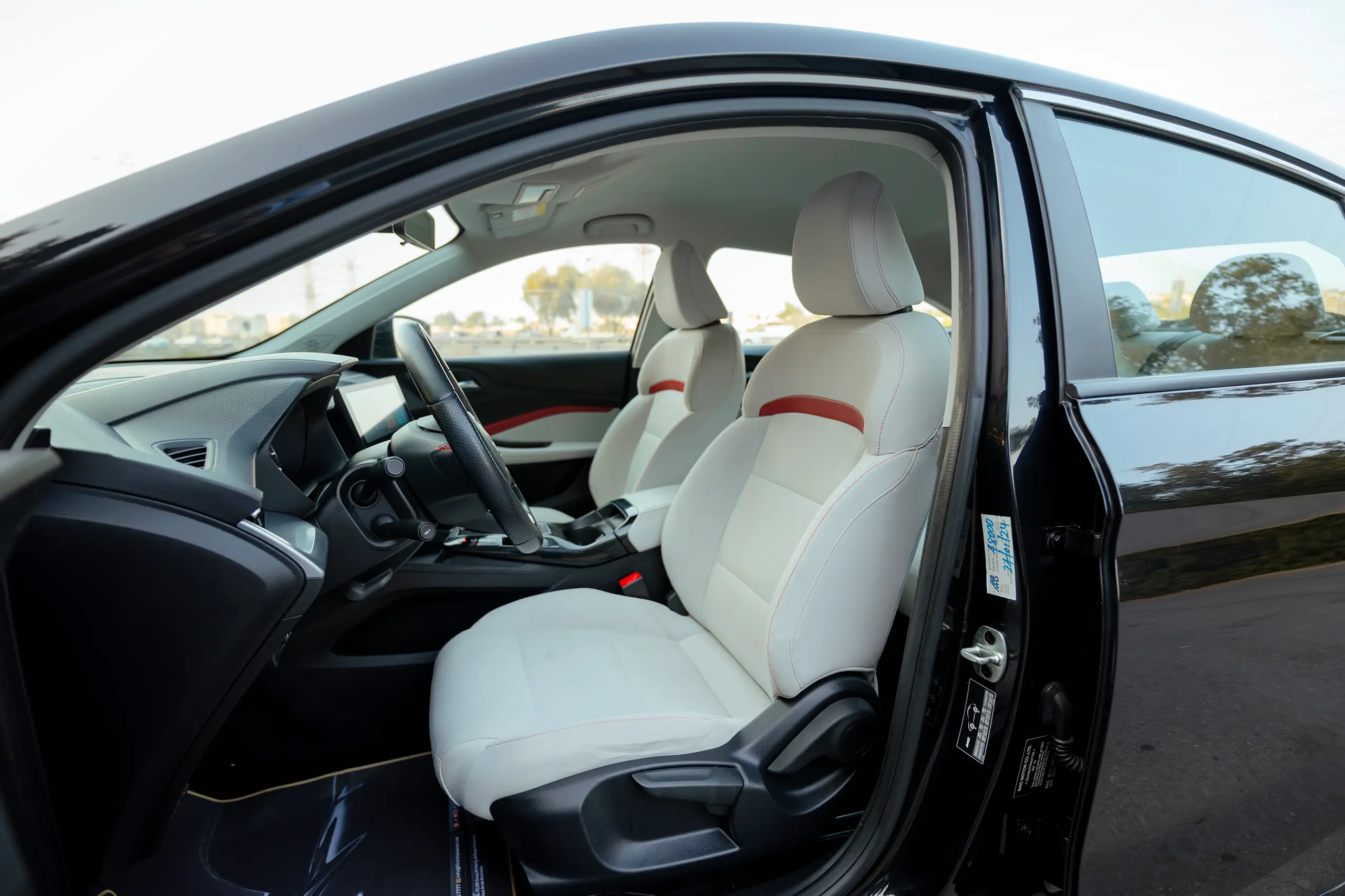 Used 2022 MG GT Comfort Black – Front Driver Side Cabin View at First Choice Cars Sharjah