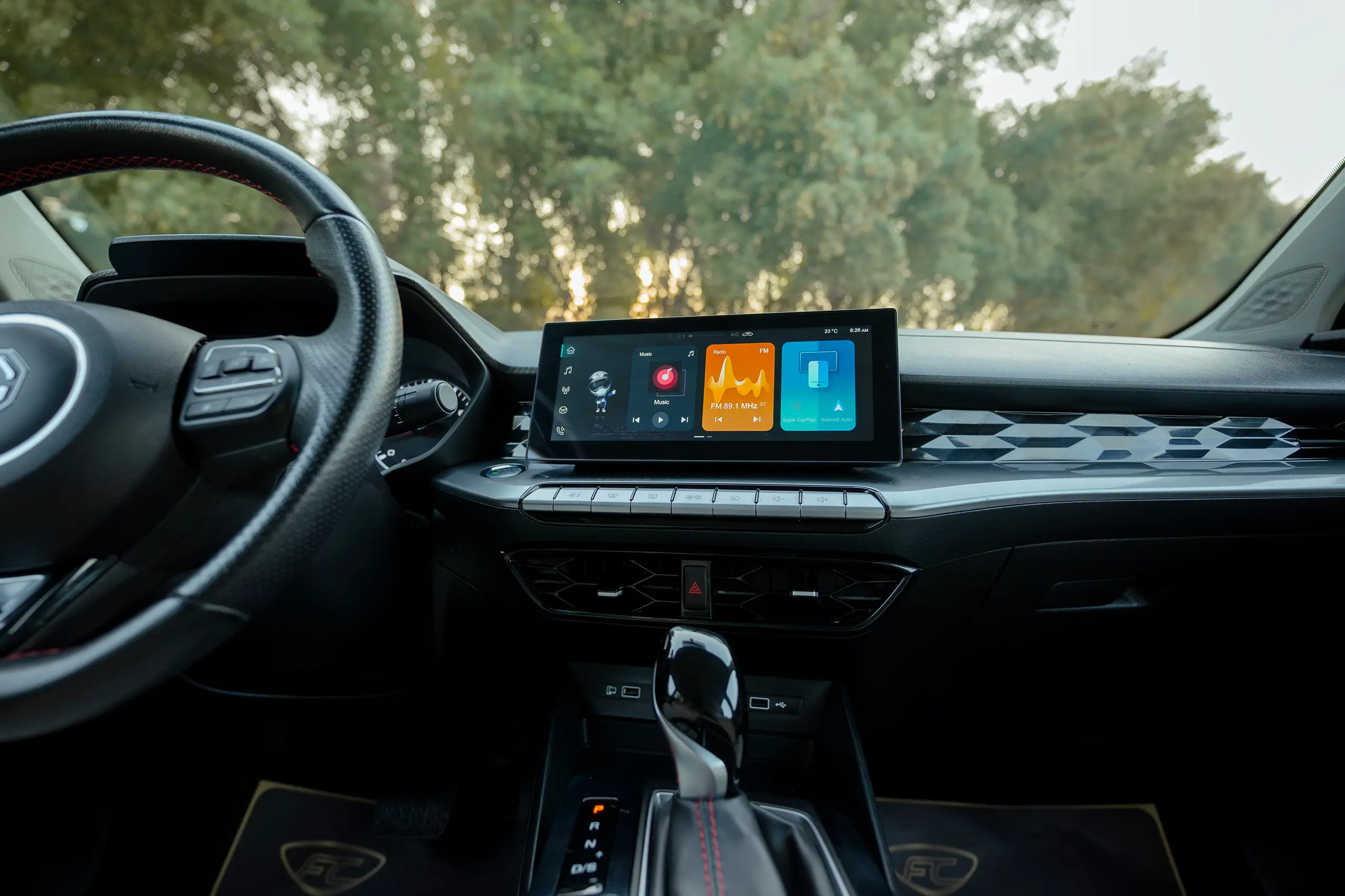 Used 2022 MG GT Comfort Black – Infotainment / Touchscreen System at First Choice Cars Sharjah