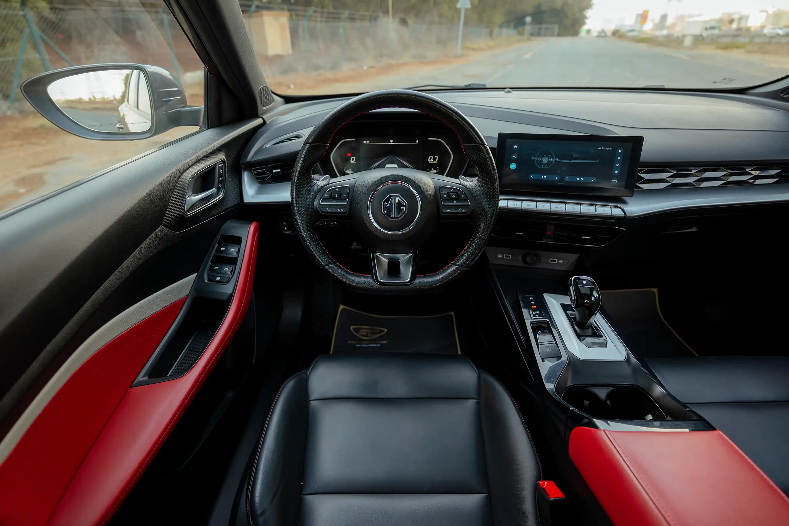 Used 2022 MG GT Luxury Grey – Steering Wheel & Instrument Cluster at First Choice Cars Sharjah