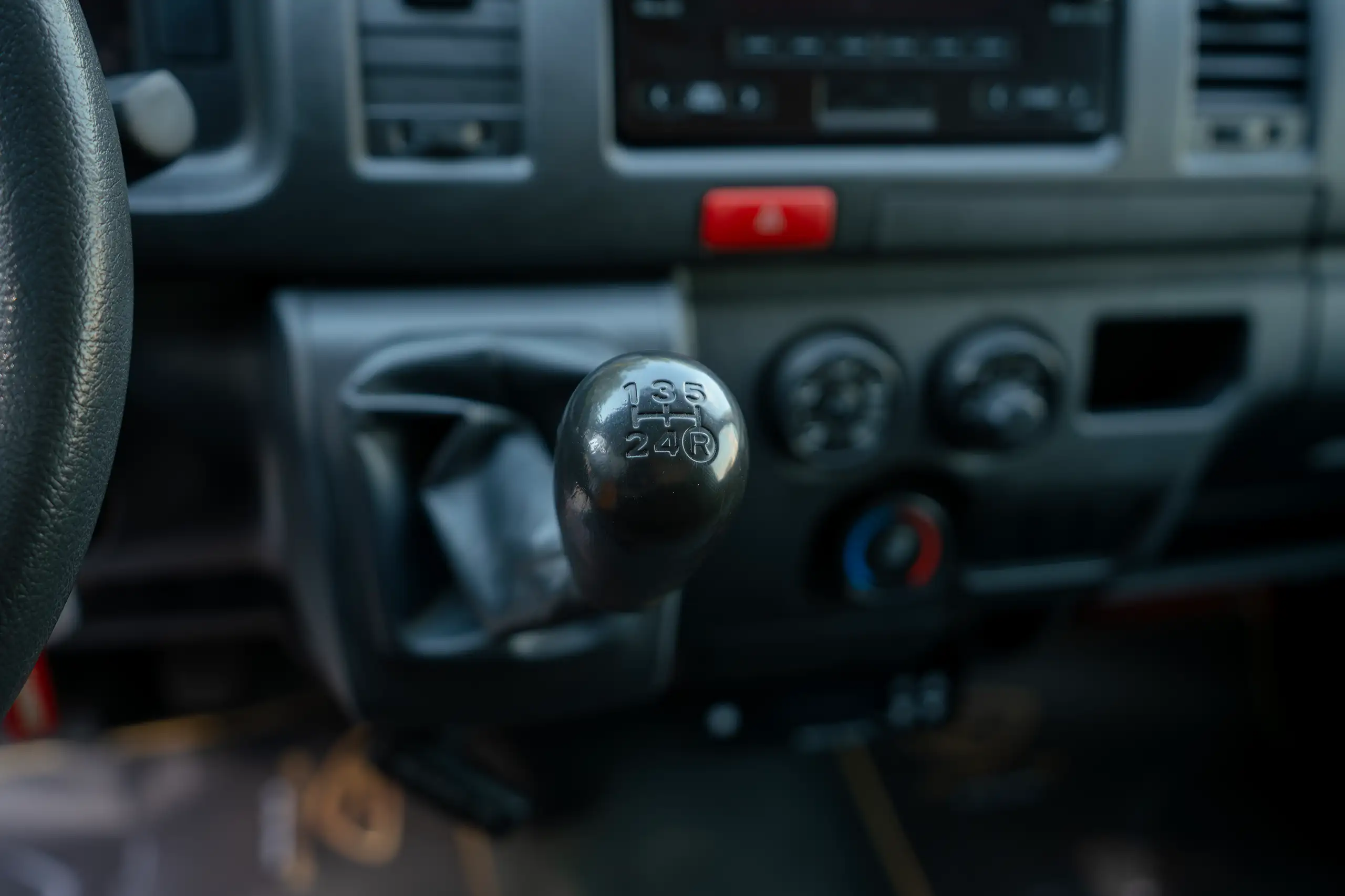Used 2023 Toyota Hiace GL Standard Roof White – Center Console & Gear Shifter at First Choice Cars Sharjah