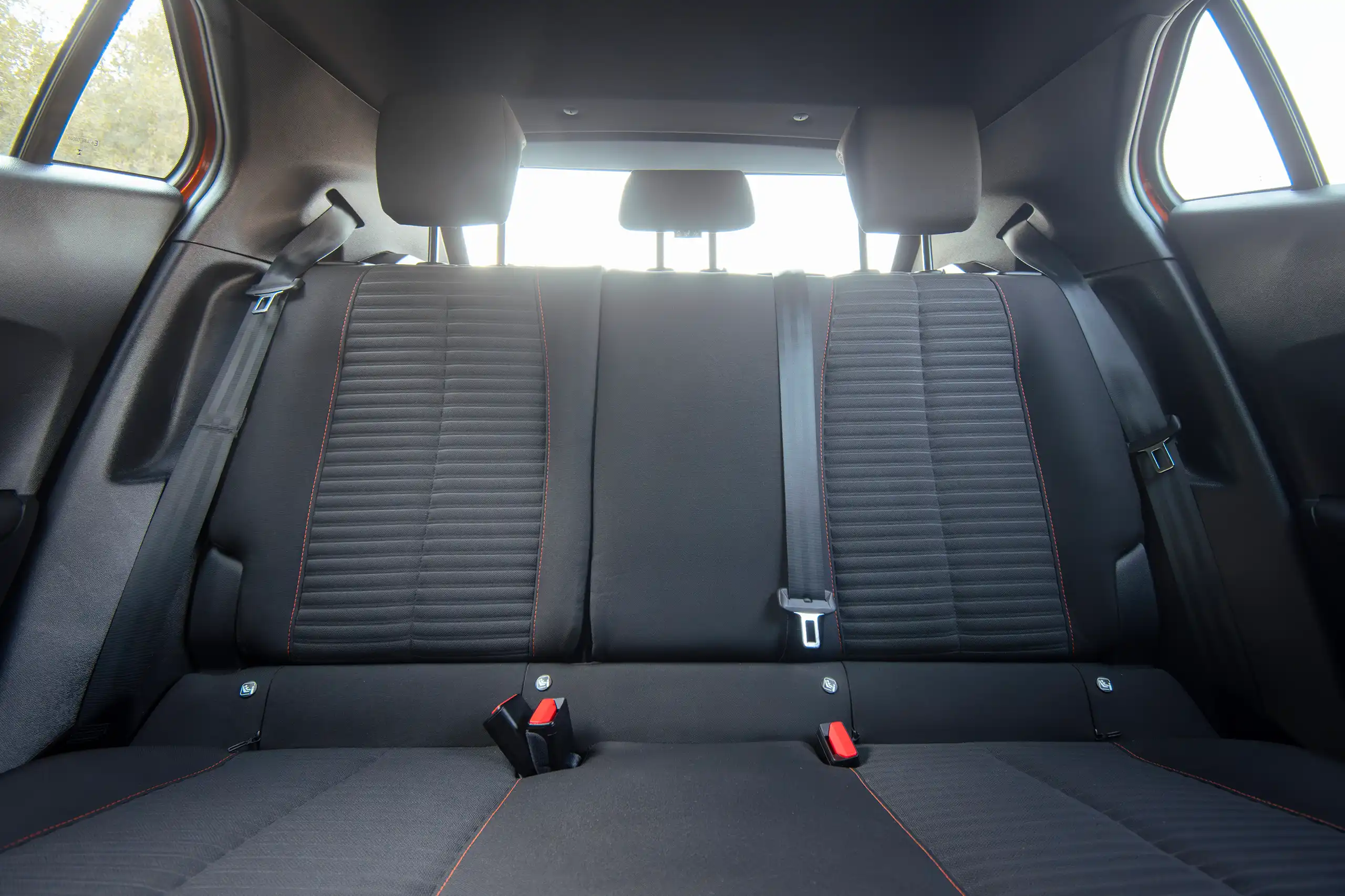 Used 2023 Peugeot 2008 Active Orange – Rear Seat View at First Choice Cars Sharjah