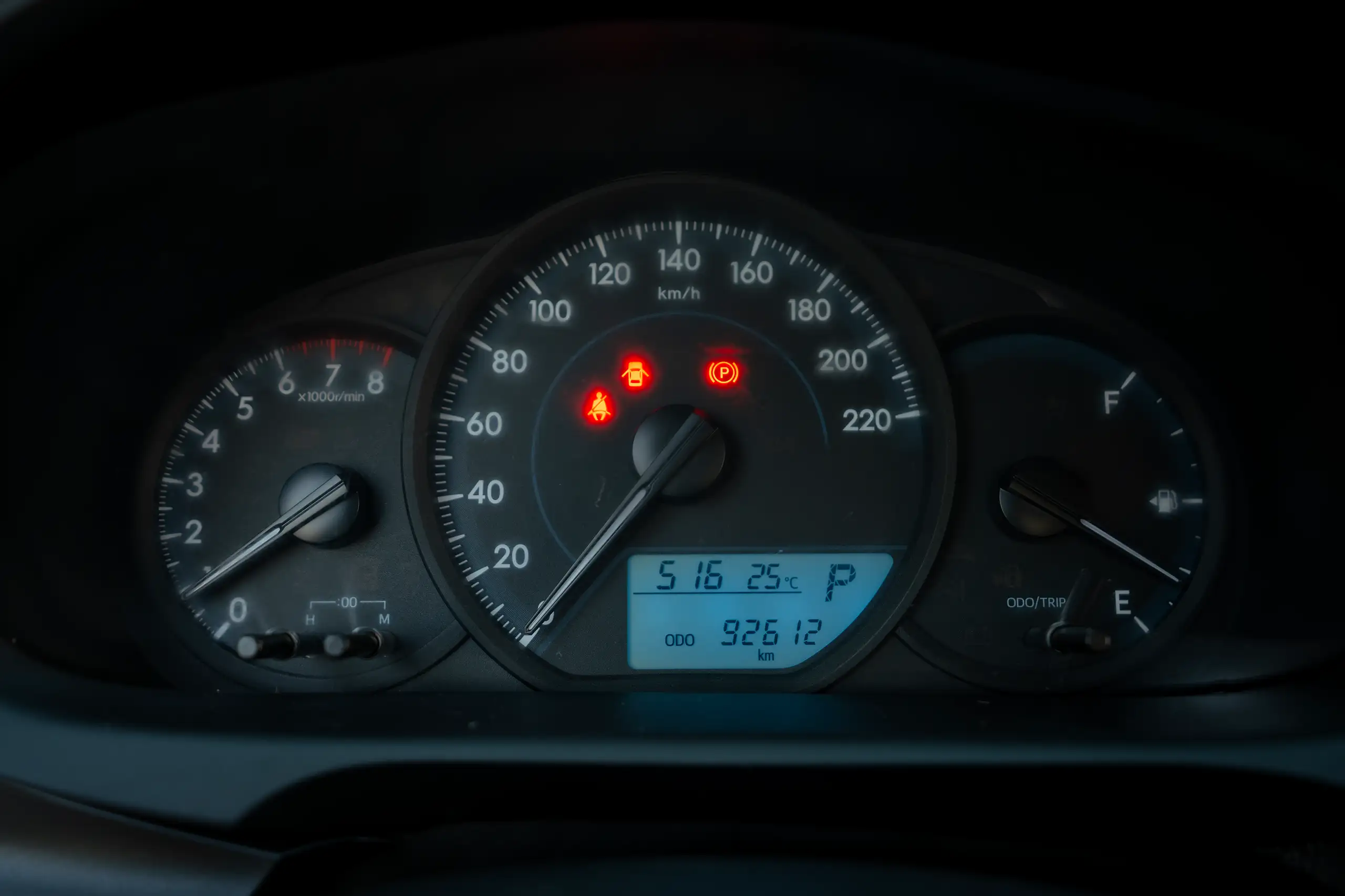 Used 2022 Toyota Yaris E Silver – Odometer / Mileage Reading View at First Choice Cars Sharjah