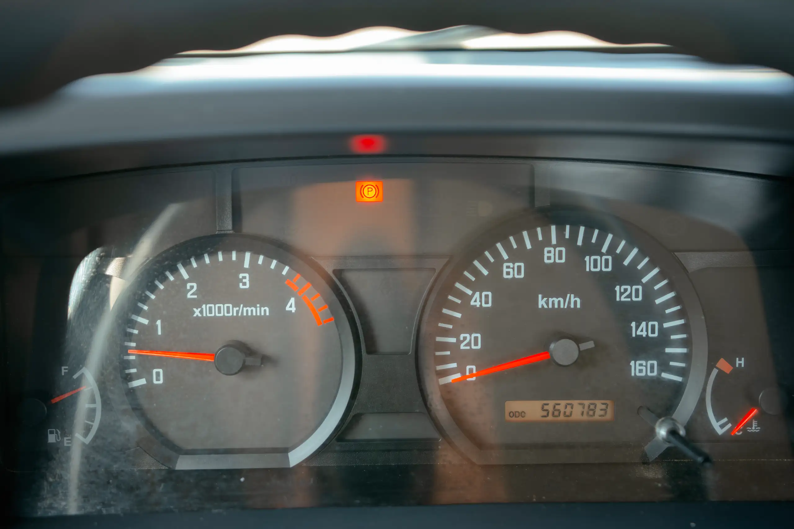 Used 2017 Isuzu NPR Recovery White – Odometer / Mileage Reading View at First Choice Cars Sharjah