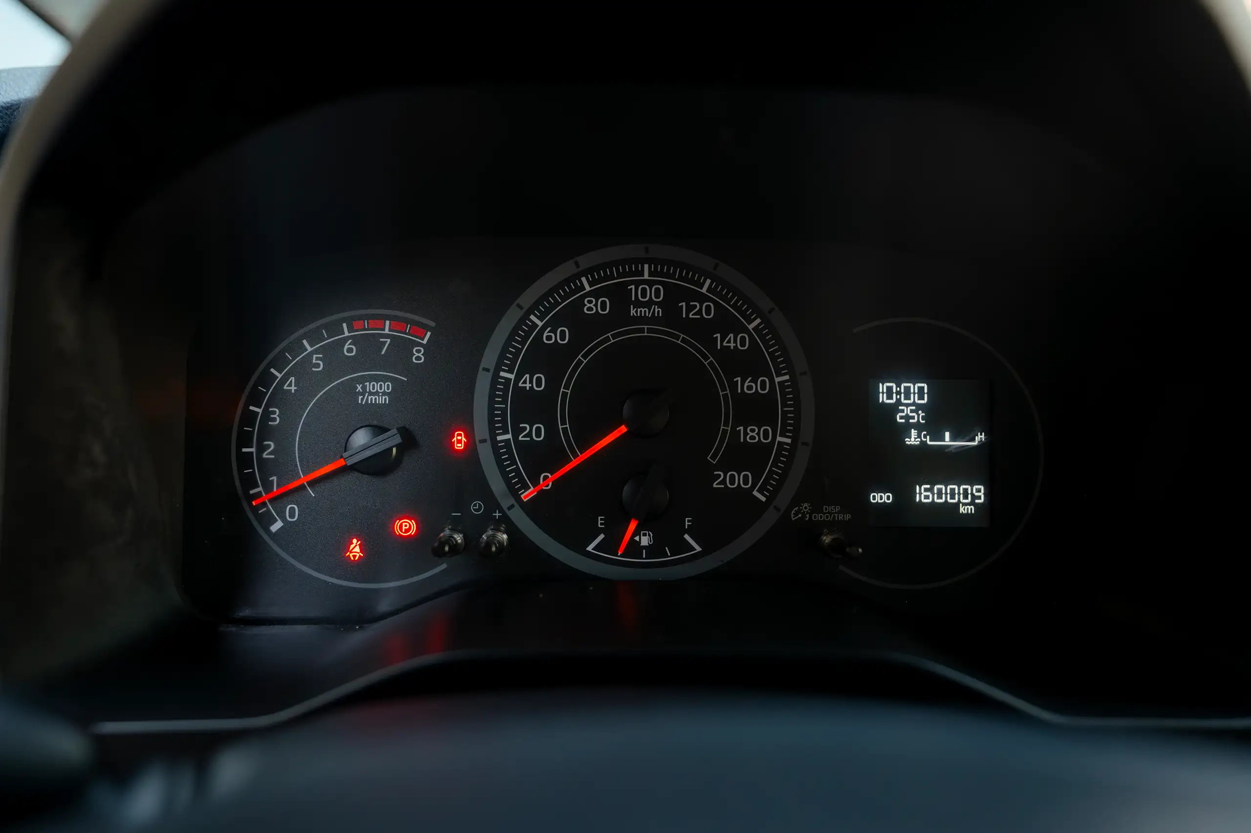 Used 2020 Toyota Hiace GL High Roof White – Odometer / Mileage Reading View at First Choice Cars Sharjah