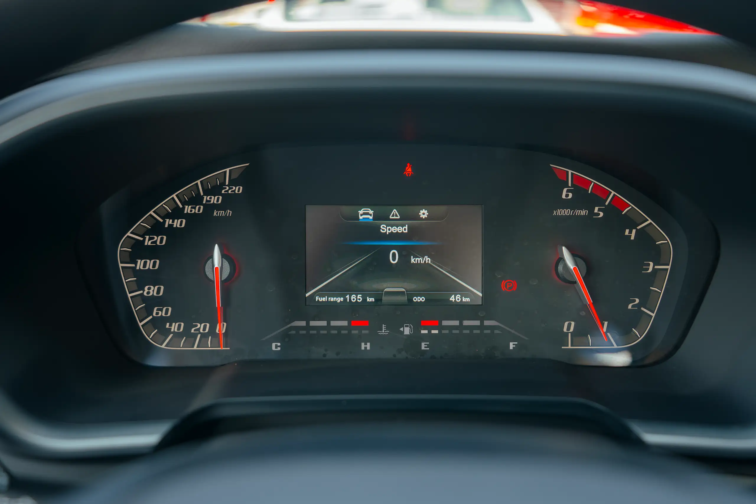 Used 2023 Peugeot Landtrek Double Cabin White – Odometer / Mileage Reading View at First Choice Cars Sharjah