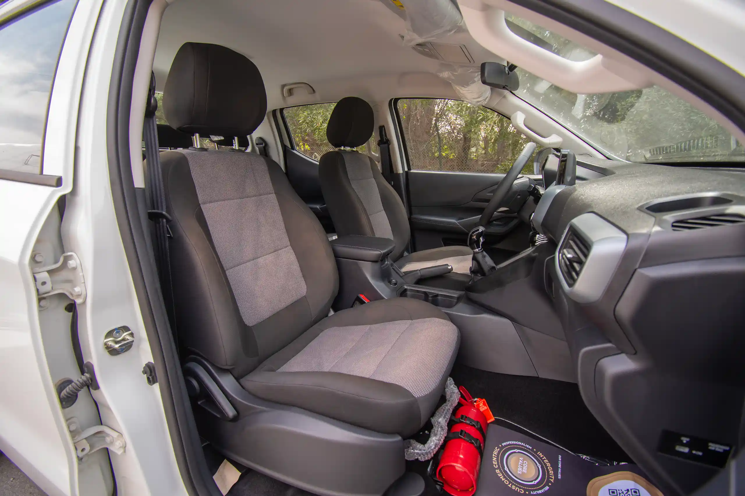 Used 2023 Peugeot Landtrek Double Cabin White – Front Passenger Side Cabin View at First Choice Cars Sharjah